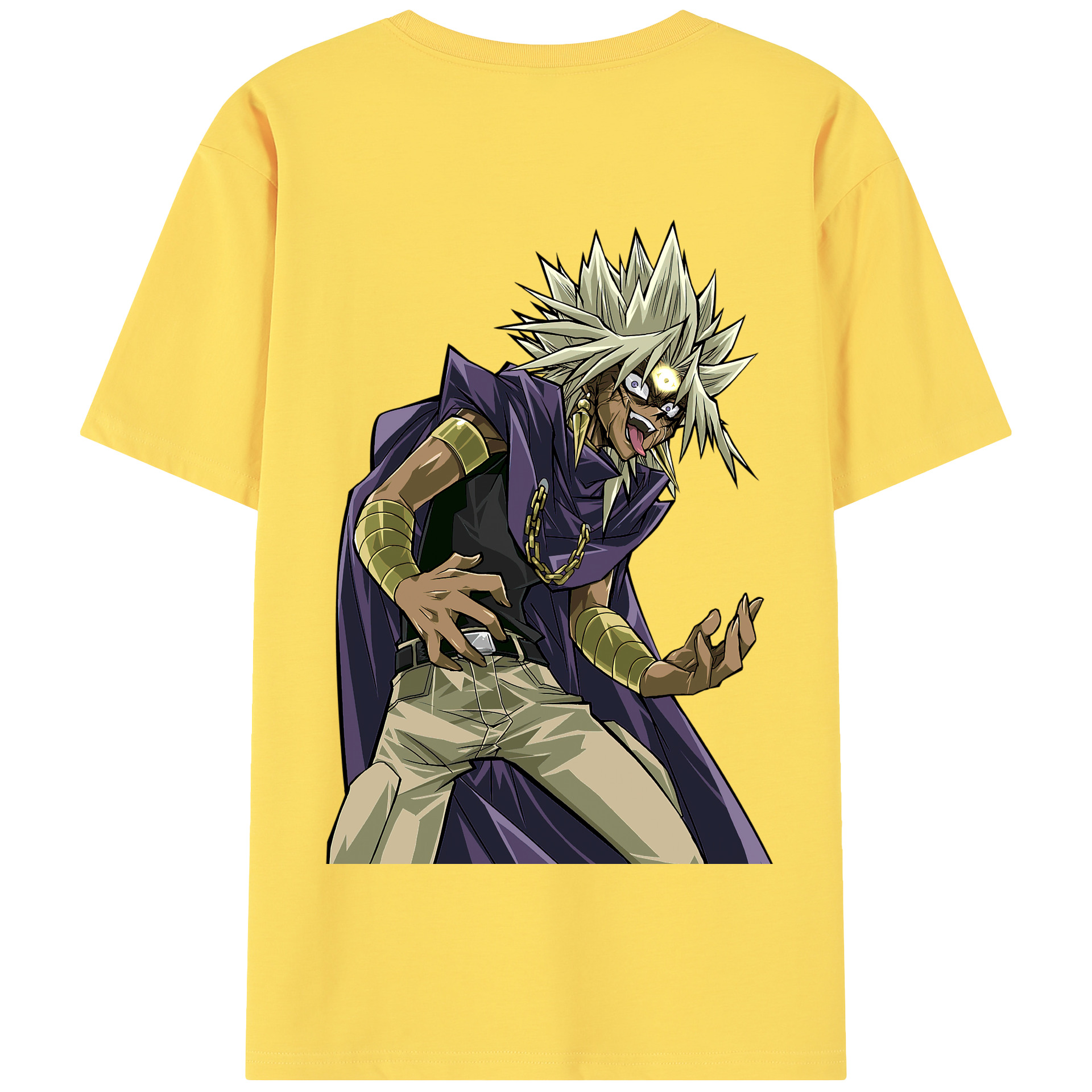 （画像用） 遊☆戯☆王 Yu-Gi-Oh! 綿100％半袖Tシャツ（背面プリント）