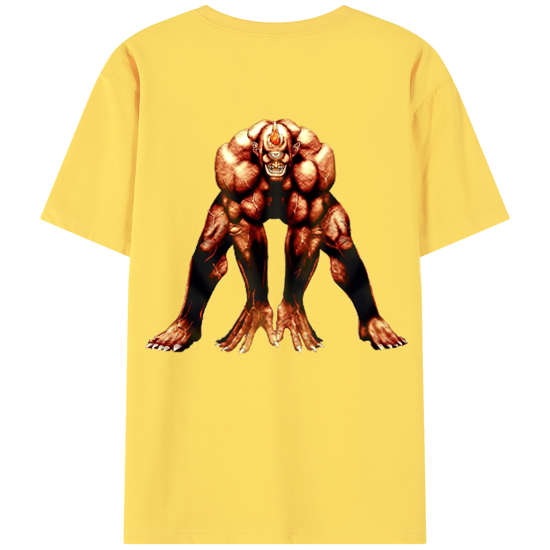 （画像用） 遊☆戯☆王 Yu-Gi-Oh! 綿100％半袖Tシャツ（背面プリント）