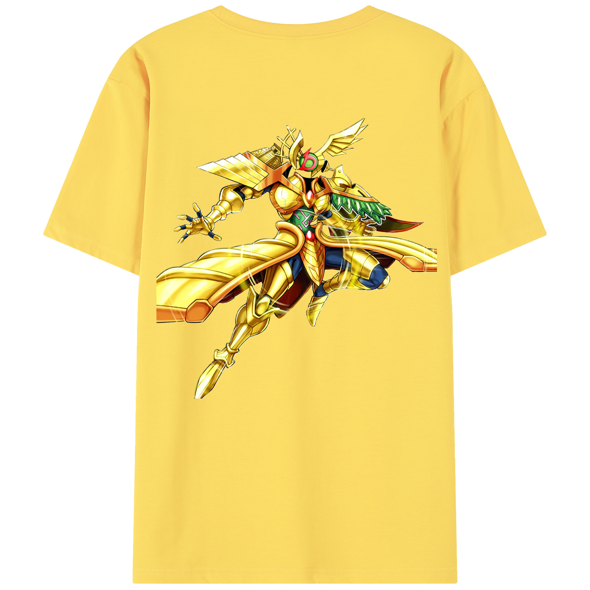 （画像用） 遊☆戯☆王 Yu-Gi-Oh! 綿100％半袖Tシャツ（背面プリント）