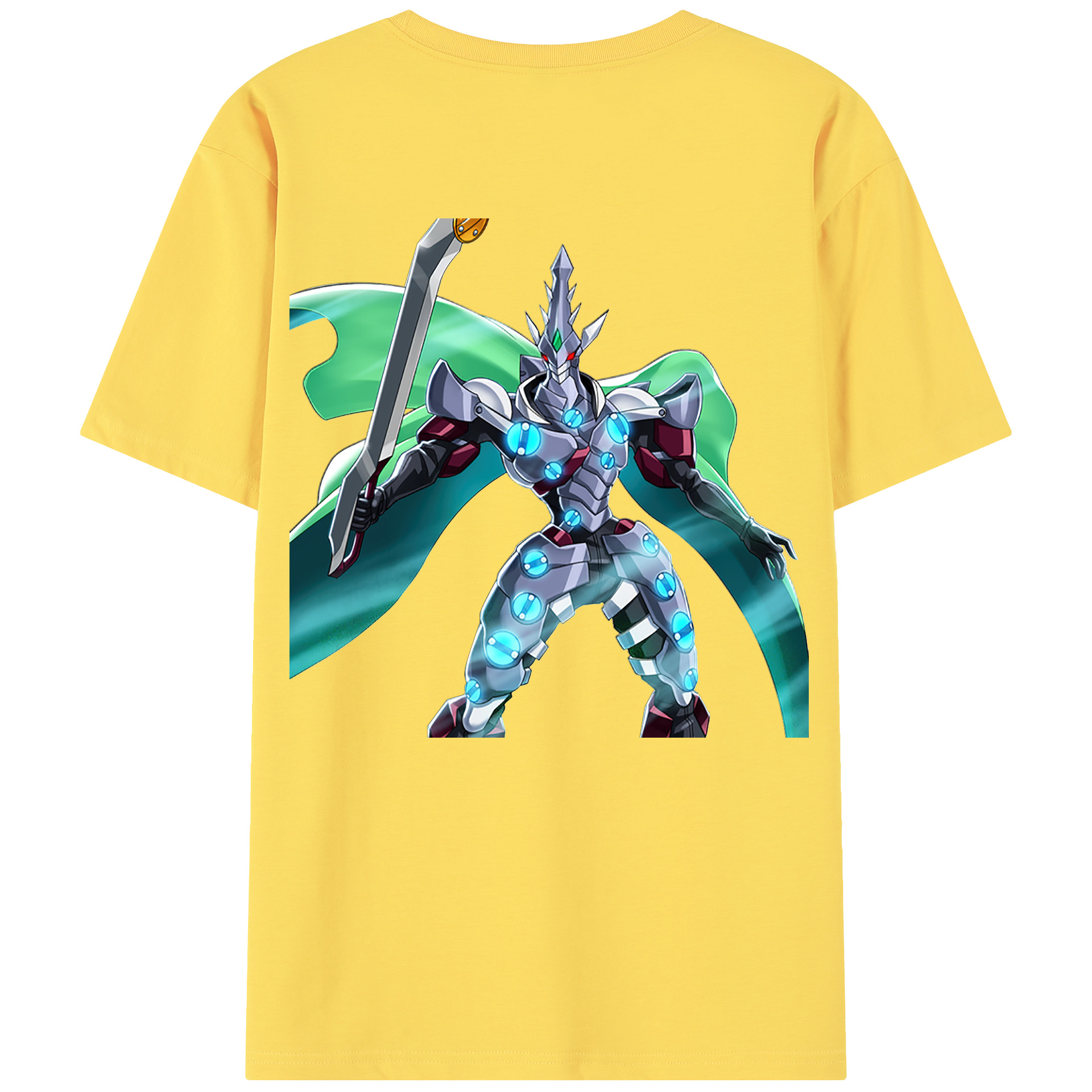 （画像用） 遊☆戯☆王 Yu-Gi-Oh! 綿100％半袖Tシャツ（背面プリント）