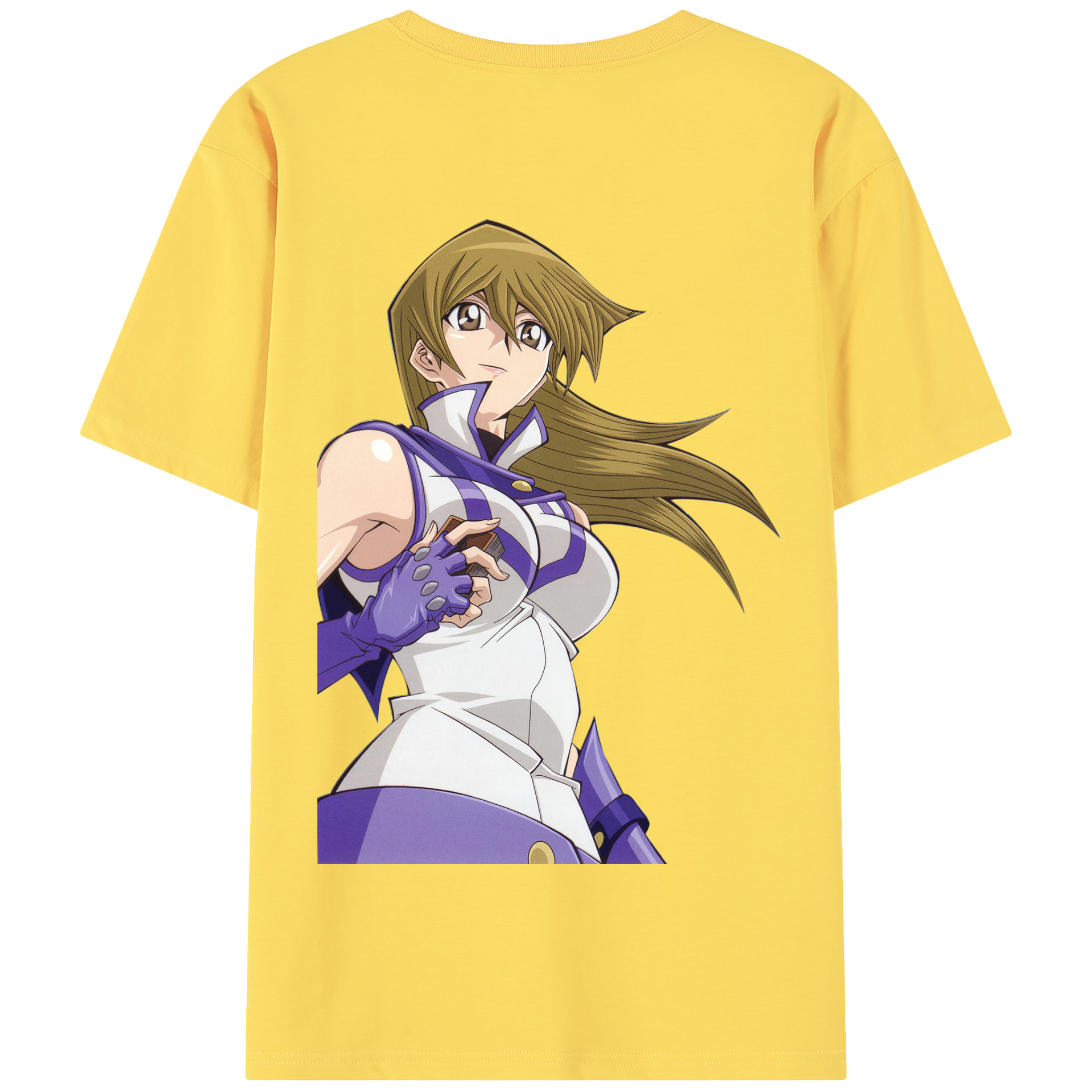 （画像用） 遊☆戯☆王 Yu-Gi-Oh! 綿100％半袖Tシャツ（背面プリント）