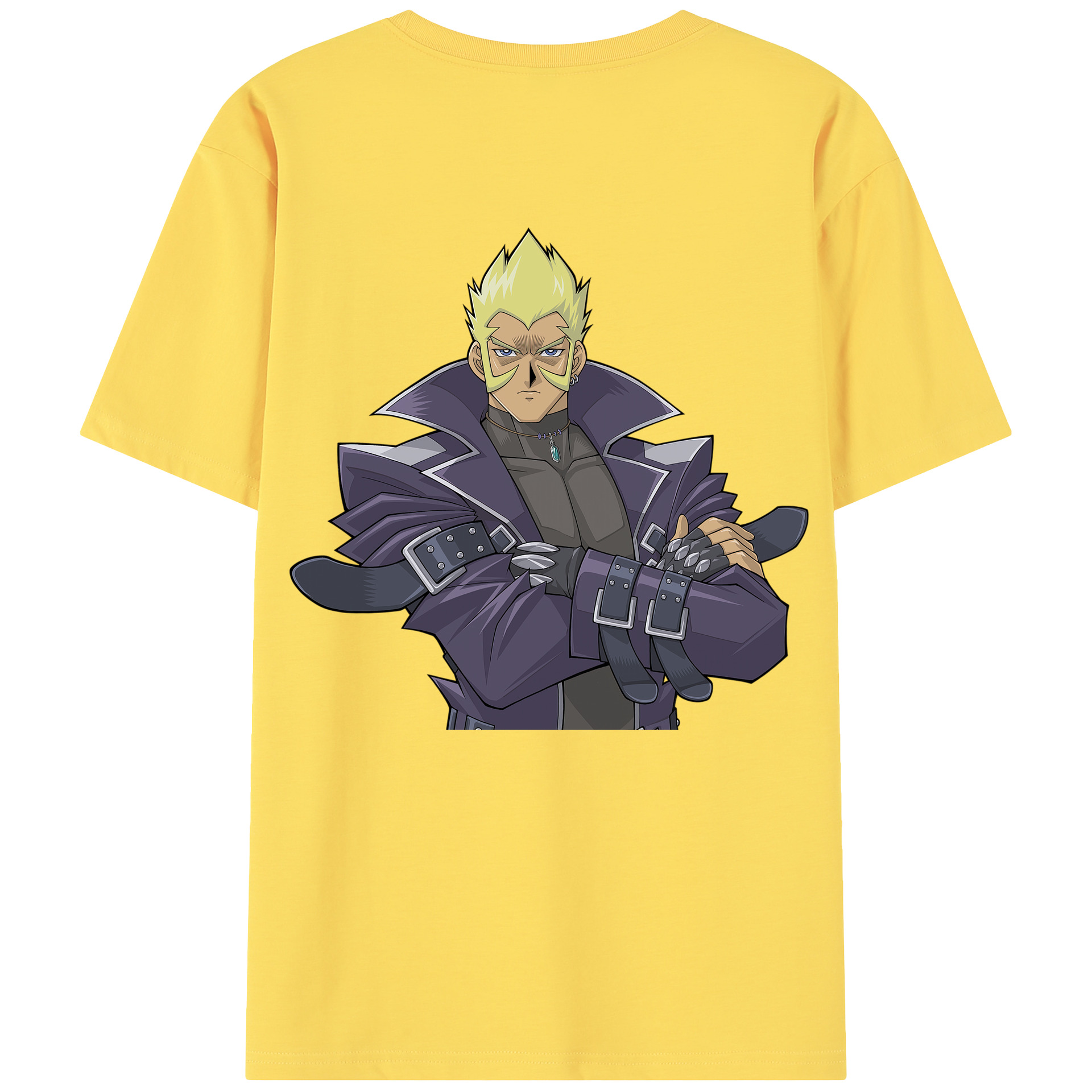 （画像用） 遊☆戯☆王 Yu-Gi-Oh! 綿100％半袖Tシャツ（背面プリント）