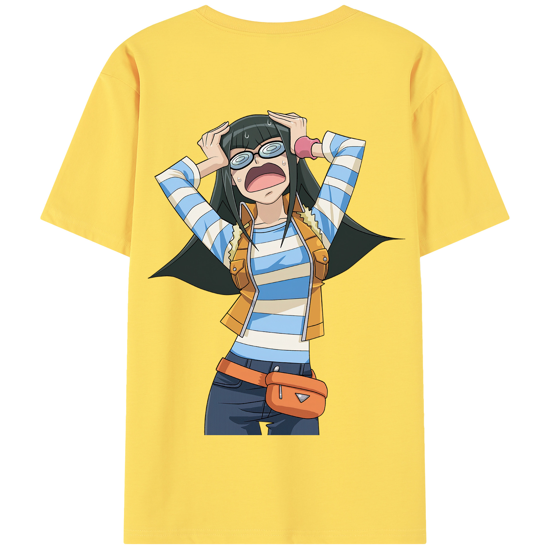 （画像用） 遊☆戯☆王 Yu-Gi-Oh! 綿100％半袖Tシャツ（背面プリント）