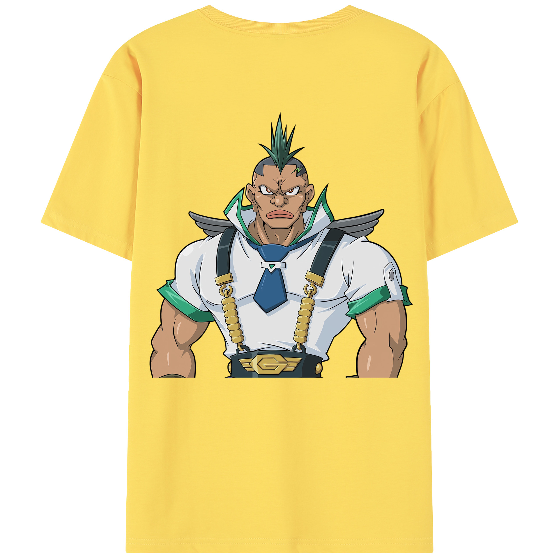 （画像用） 遊☆戯☆王 Yu-Gi-Oh! 綿100％半袖Tシャツ（背面プリント）