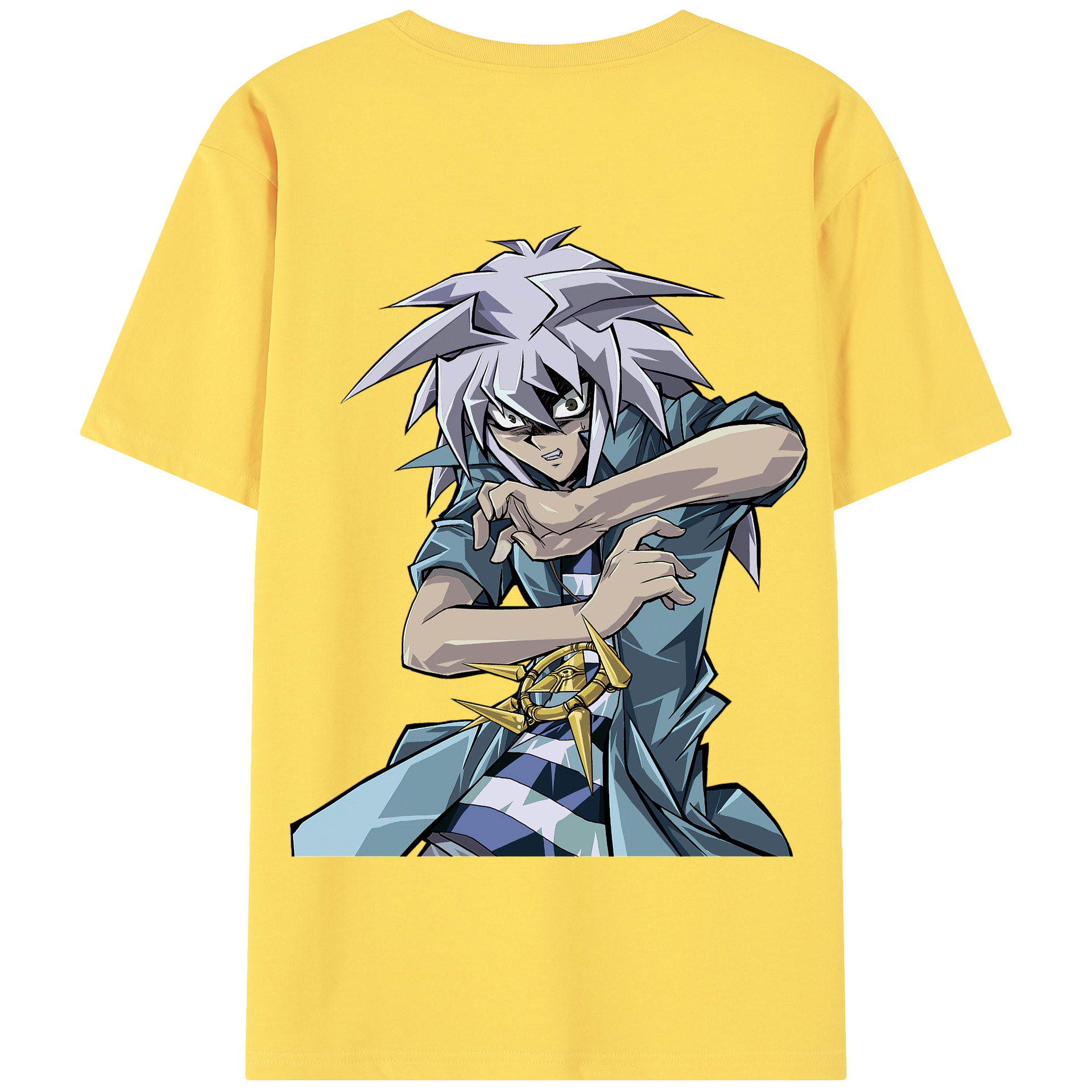 （画像用） 遊☆戯☆王 Yu-Gi-Oh! 綿100％半袖Tシャツ（背面プリント）
