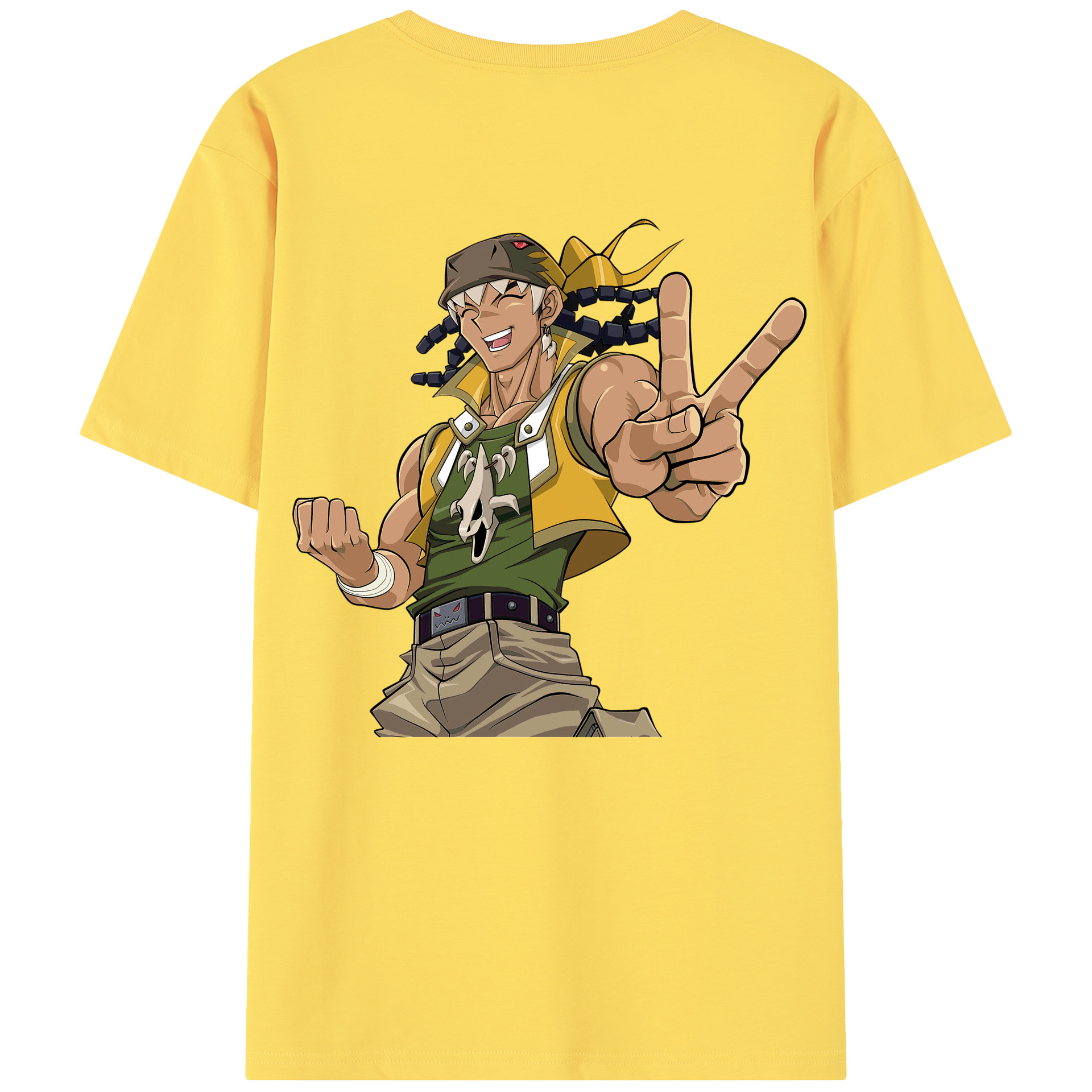 （画像用） 遊☆戯☆王 Yu-Gi-Oh! 綿100％半袖Tシャツ（背面プリント）
