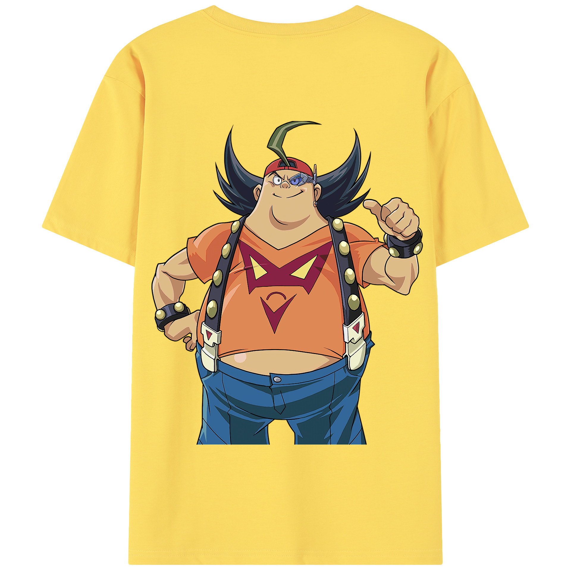 （画像用） 遊☆戯☆王 Yu-Gi-Oh! 綿100％半袖Tシャツ（背面プリント）