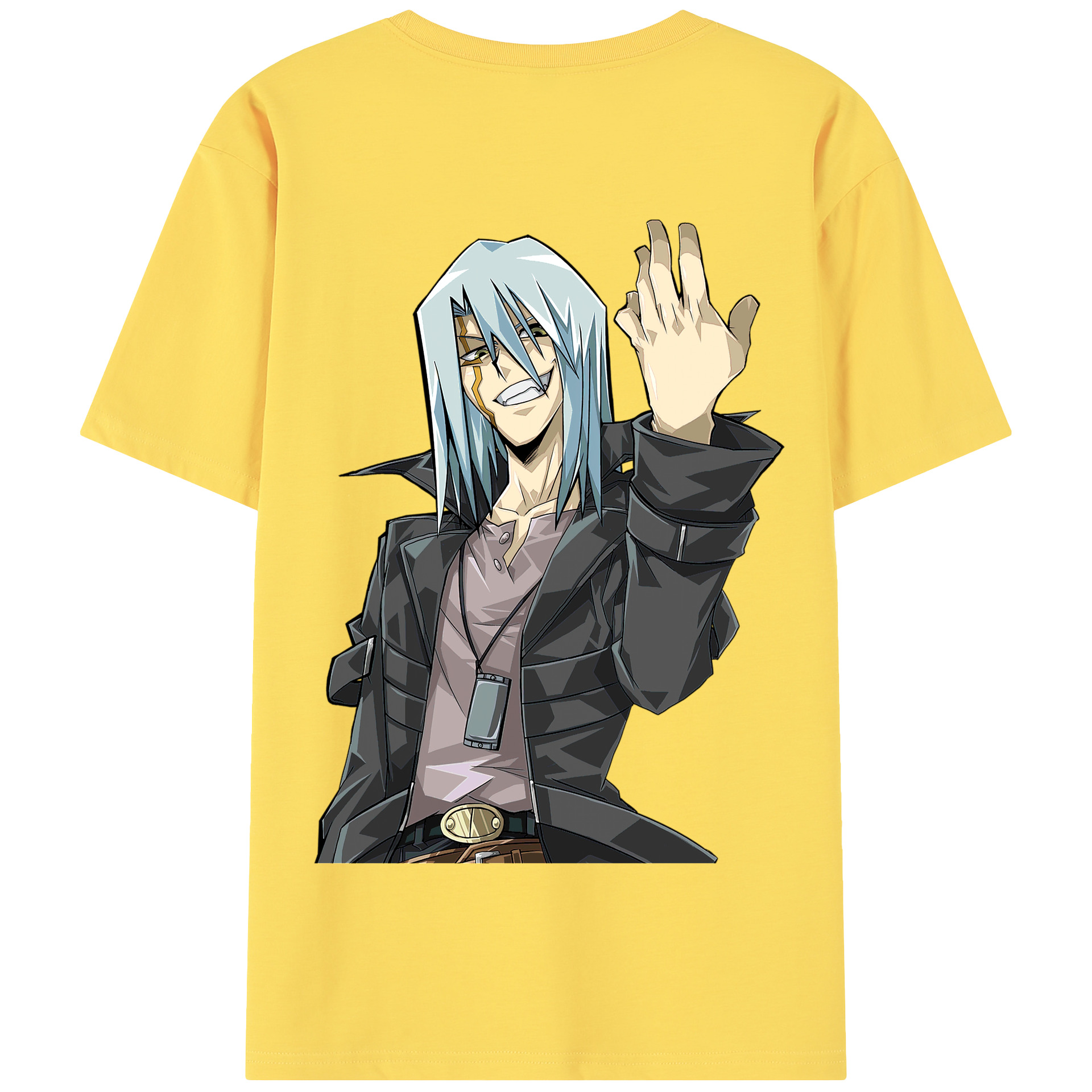 （画像用） 遊☆戯☆王 Yu-Gi-Oh! 綿100％半袖Tシャツ（背面プリント）