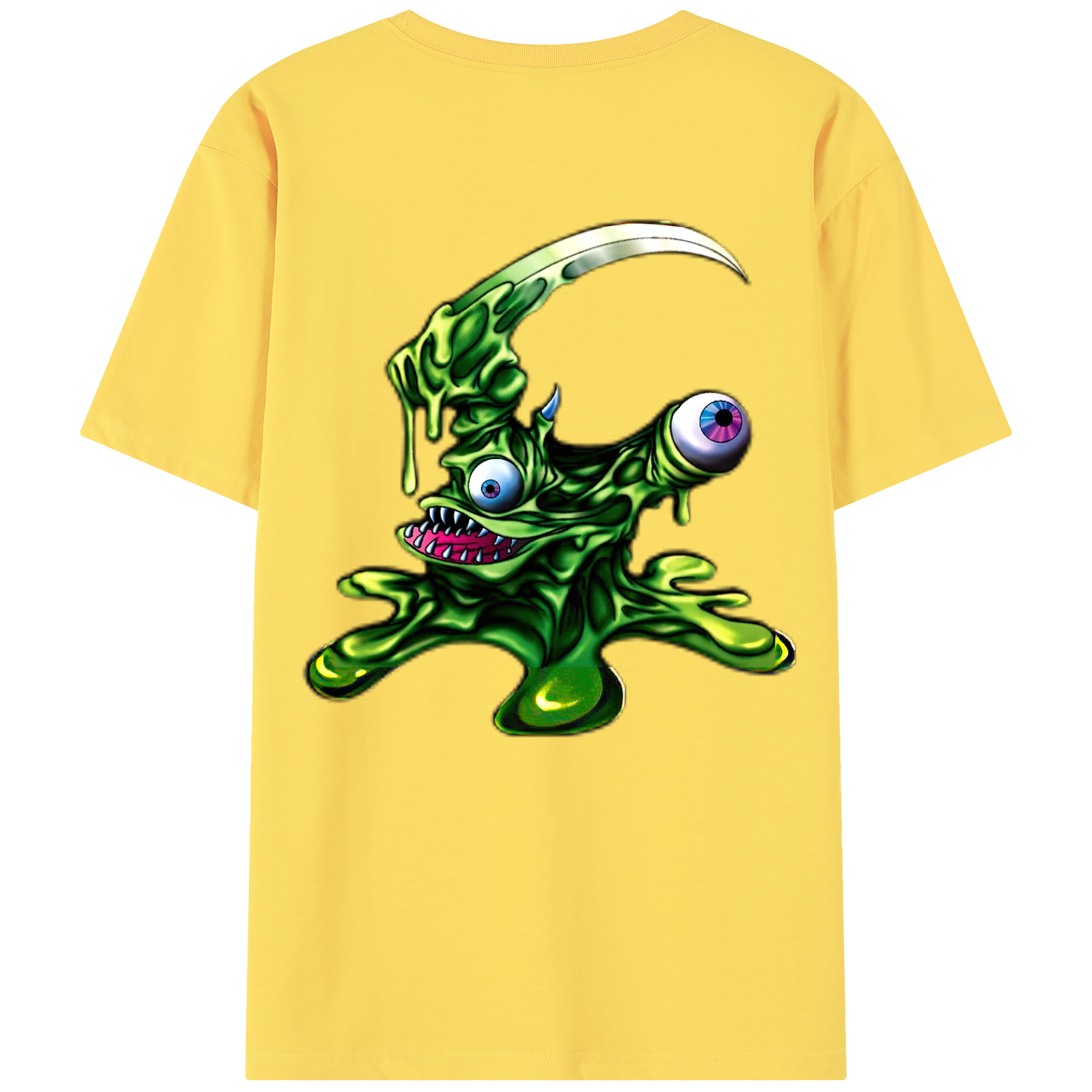 （画像用） 遊☆戯☆王 Yu-Gi-Oh! 綿100％半袖Tシャツ（背面プリント）