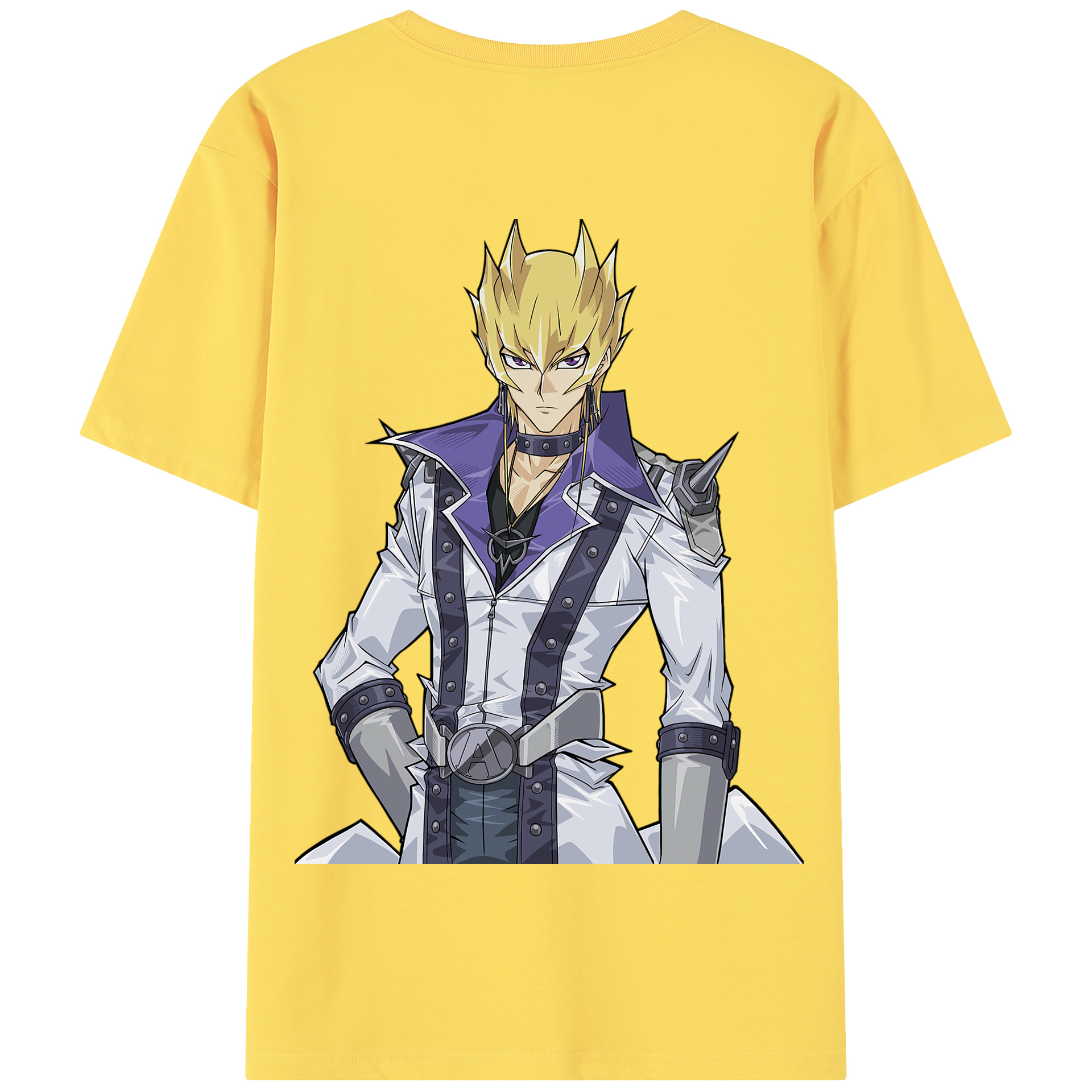 （画像用） 遊☆戯☆王 Yu-Gi-Oh! 綿100％半袖Tシャツ（背面プリント）
