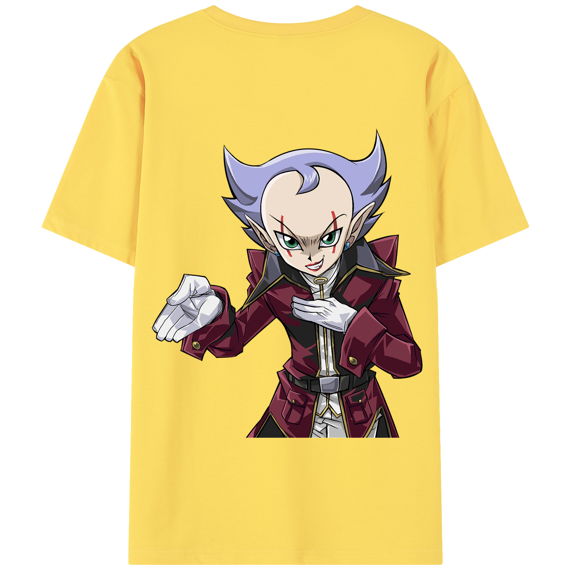 （画像用） 遊☆戯☆王 Yu-Gi-Oh! 綿100％半袖Tシャツ（背面プリント）