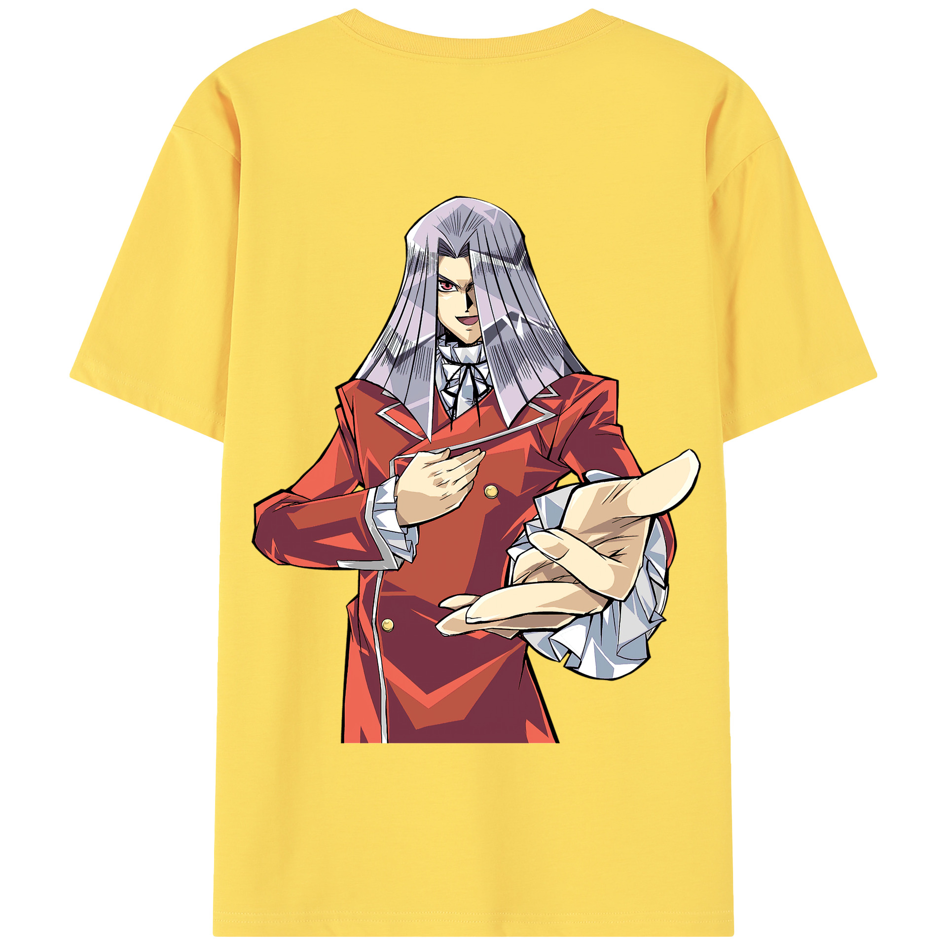 （画像用） 遊☆戯☆王 Yu-Gi-Oh! 綿100％半袖Tシャツ（背面プリント）