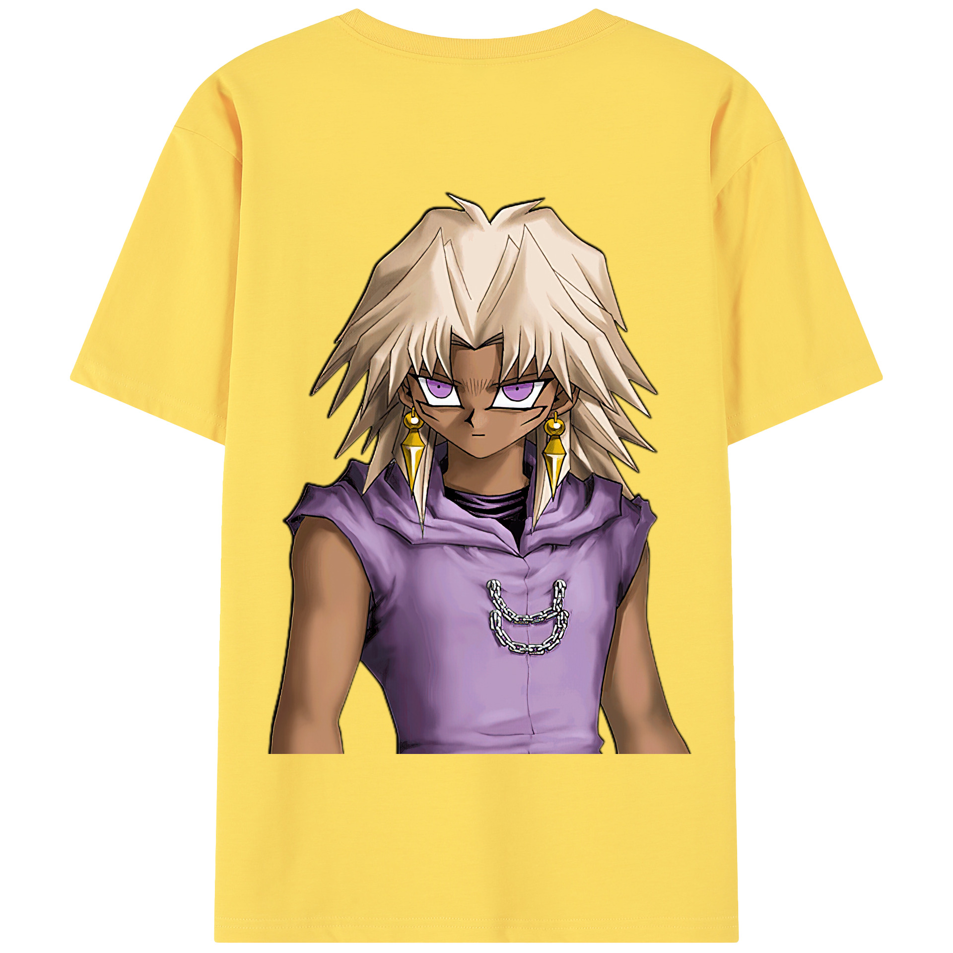（画像用） 遊☆戯☆王 Yu-Gi-Oh! 綿100％半袖Tシャツ（背面プリント）