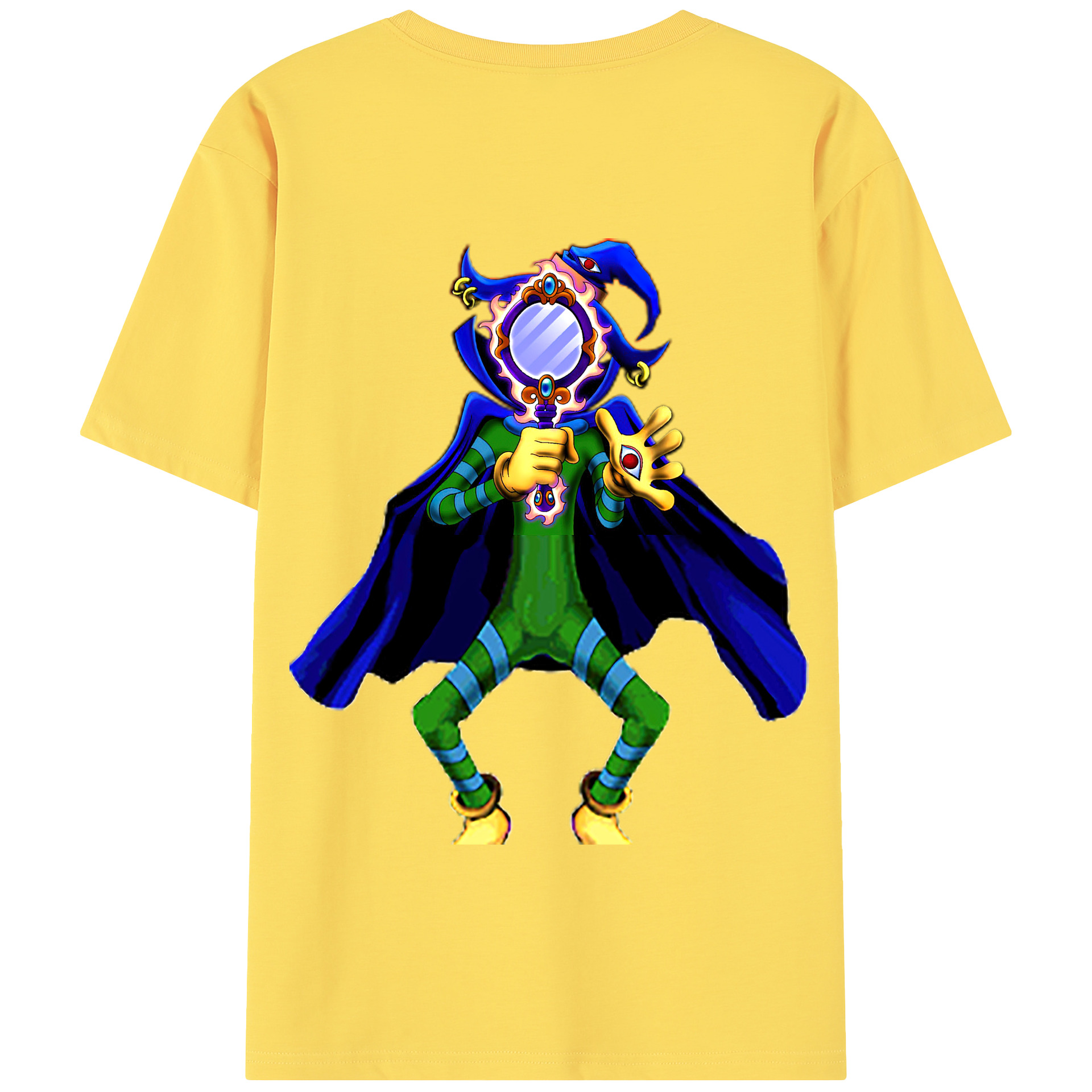 （画像用） 遊☆戯☆王 Yu-Gi-Oh! 綿100％半袖Tシャツ（背面プリント）