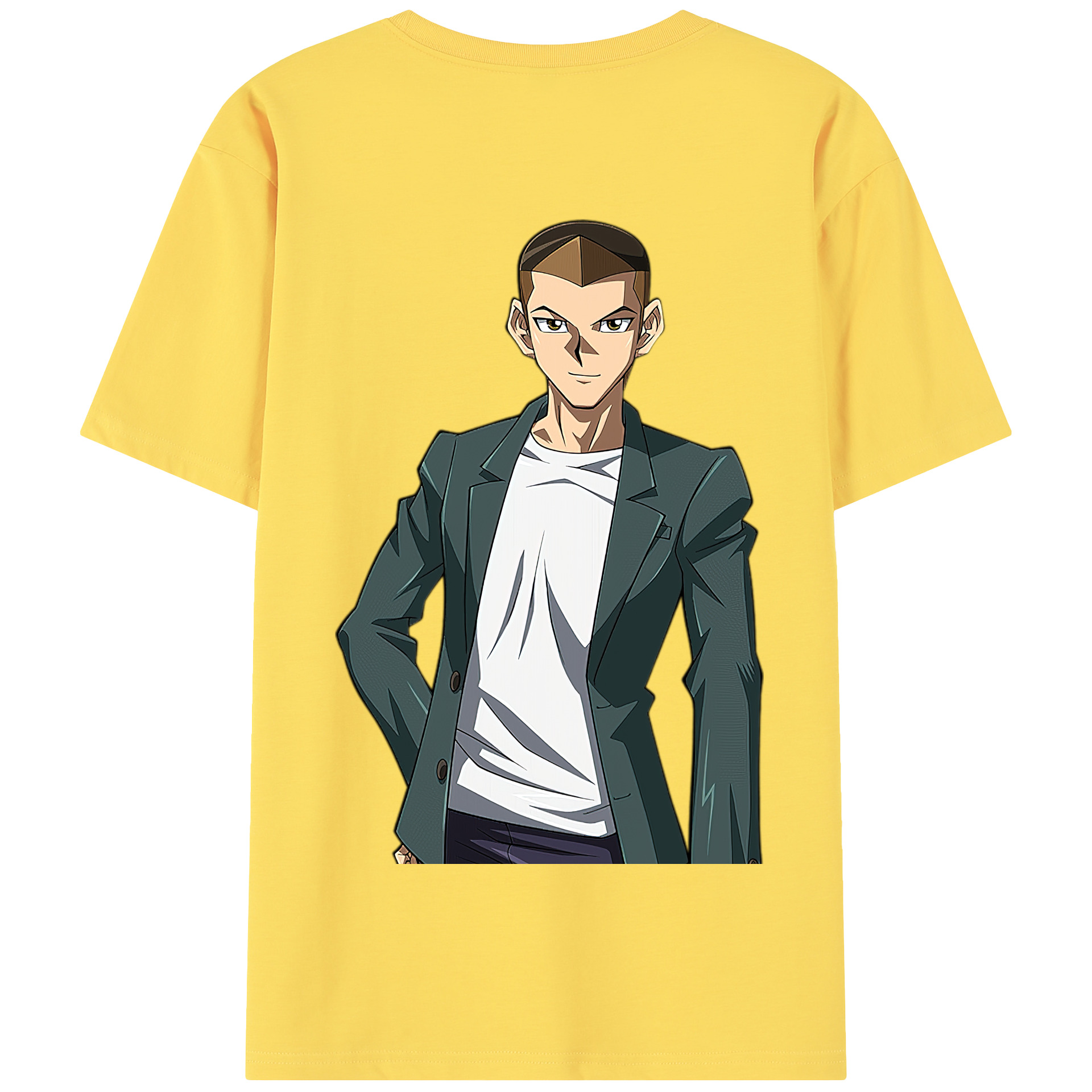 （画像用） 遊☆戯☆王 Yu-Gi-Oh! 綿100％半袖Tシャツ（背面プリント）