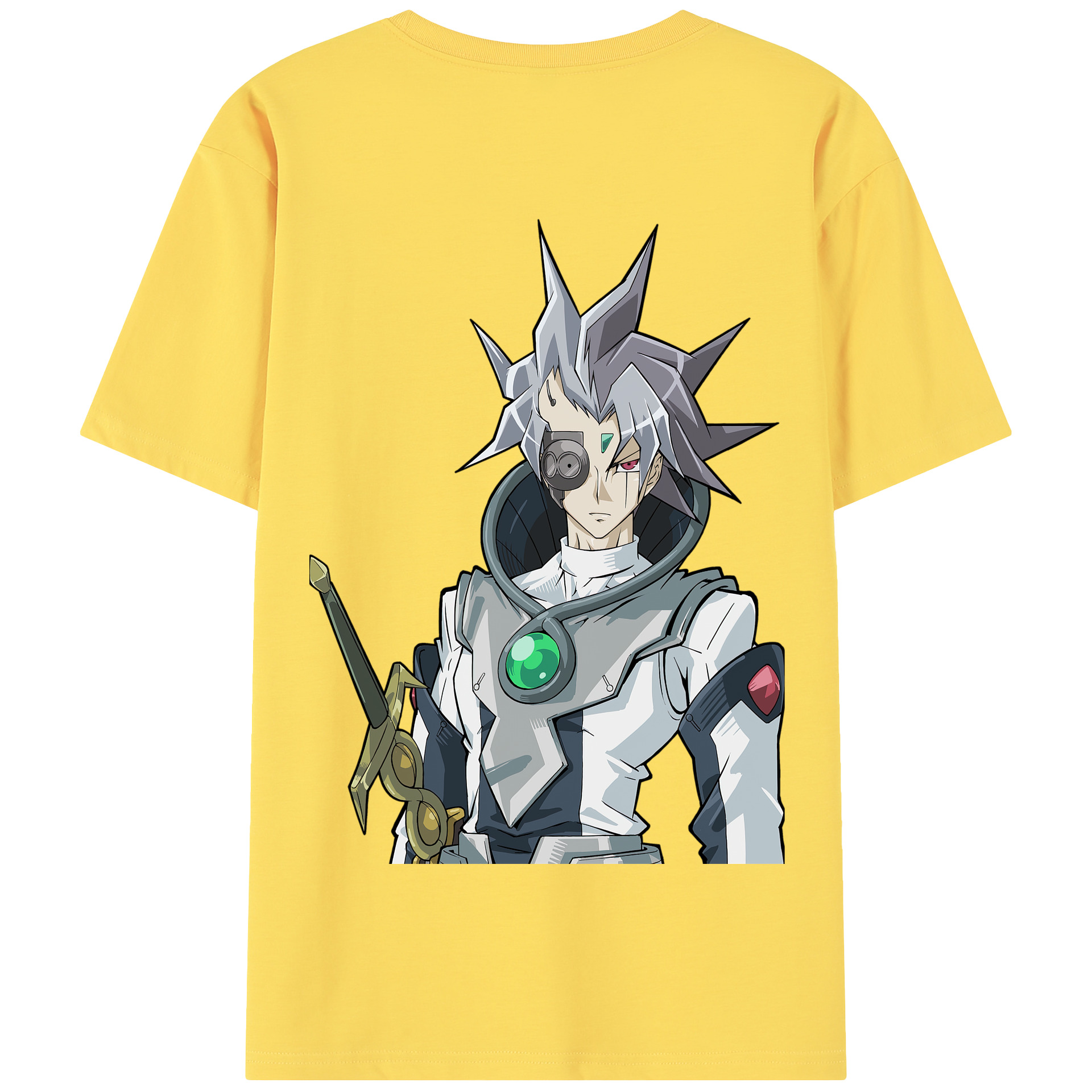 （画像用） 遊☆戯☆王 Yu-Gi-Oh! 綿100％半袖Tシャツ（背面プリント）