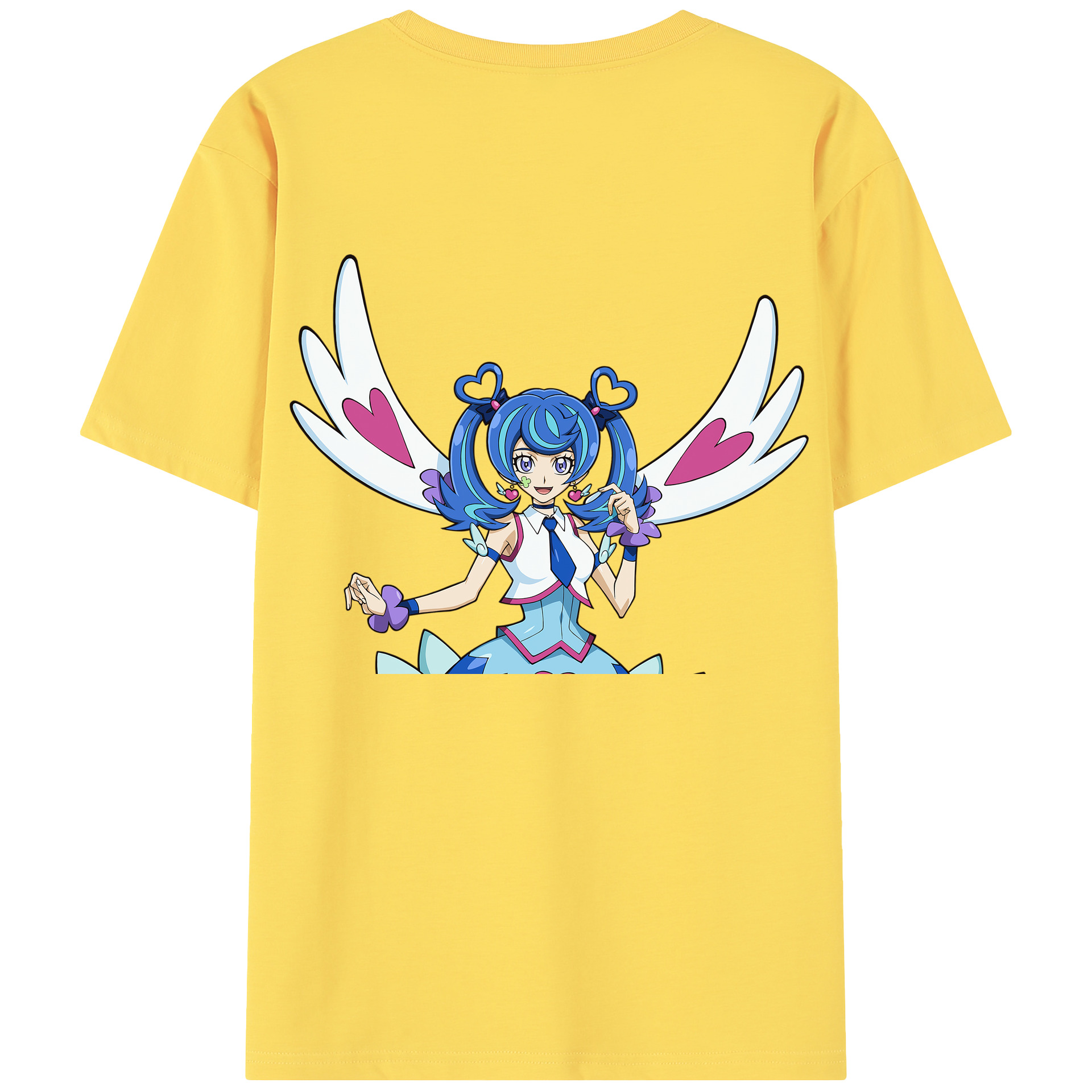（画像用） 遊☆戯☆王 Yu-Gi-Oh! 綿100％半袖Tシャツ（背面プリント）