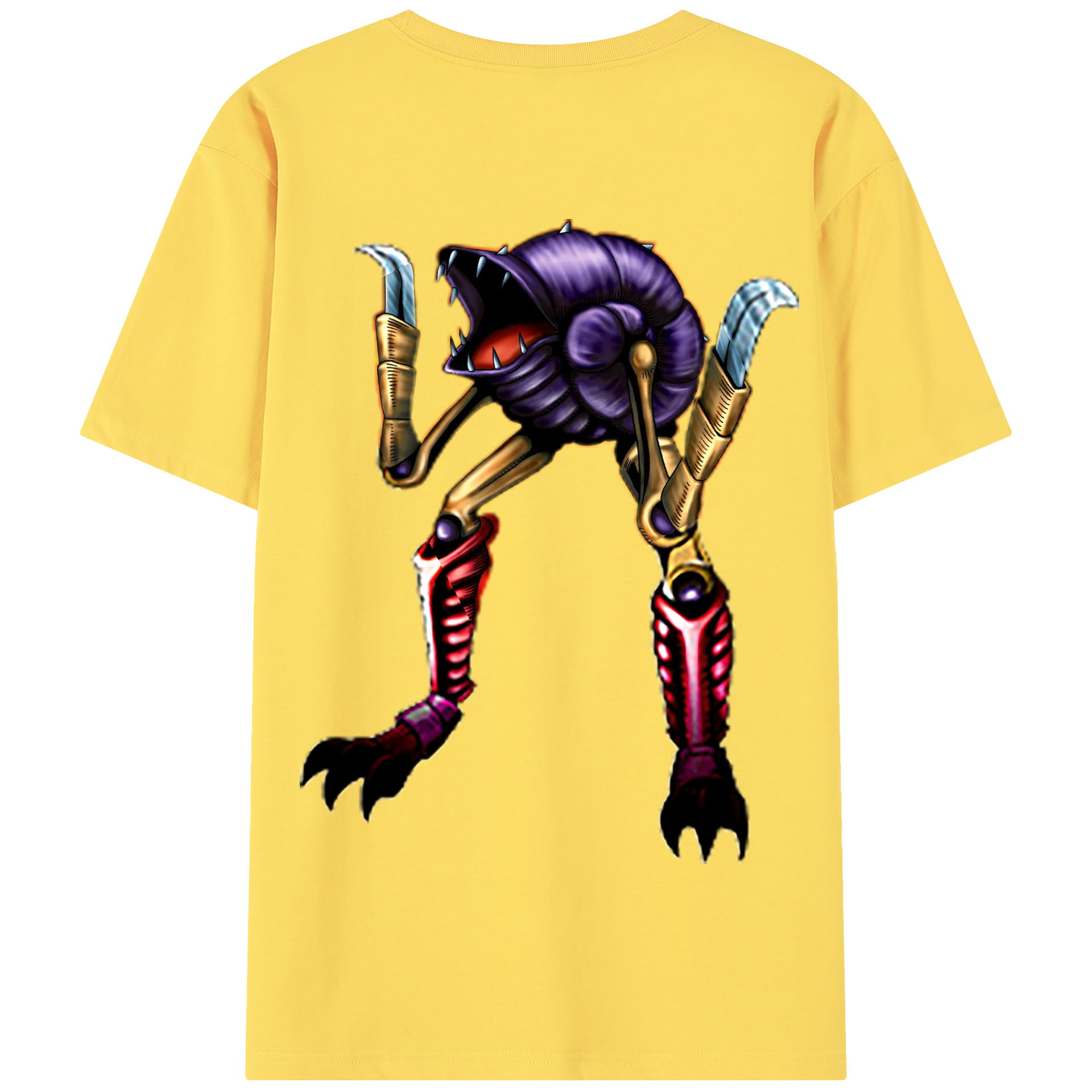 （画像用） 遊☆戯☆王 Yu-Gi-Oh! 綿100％半袖Tシャツ（背面プリント）