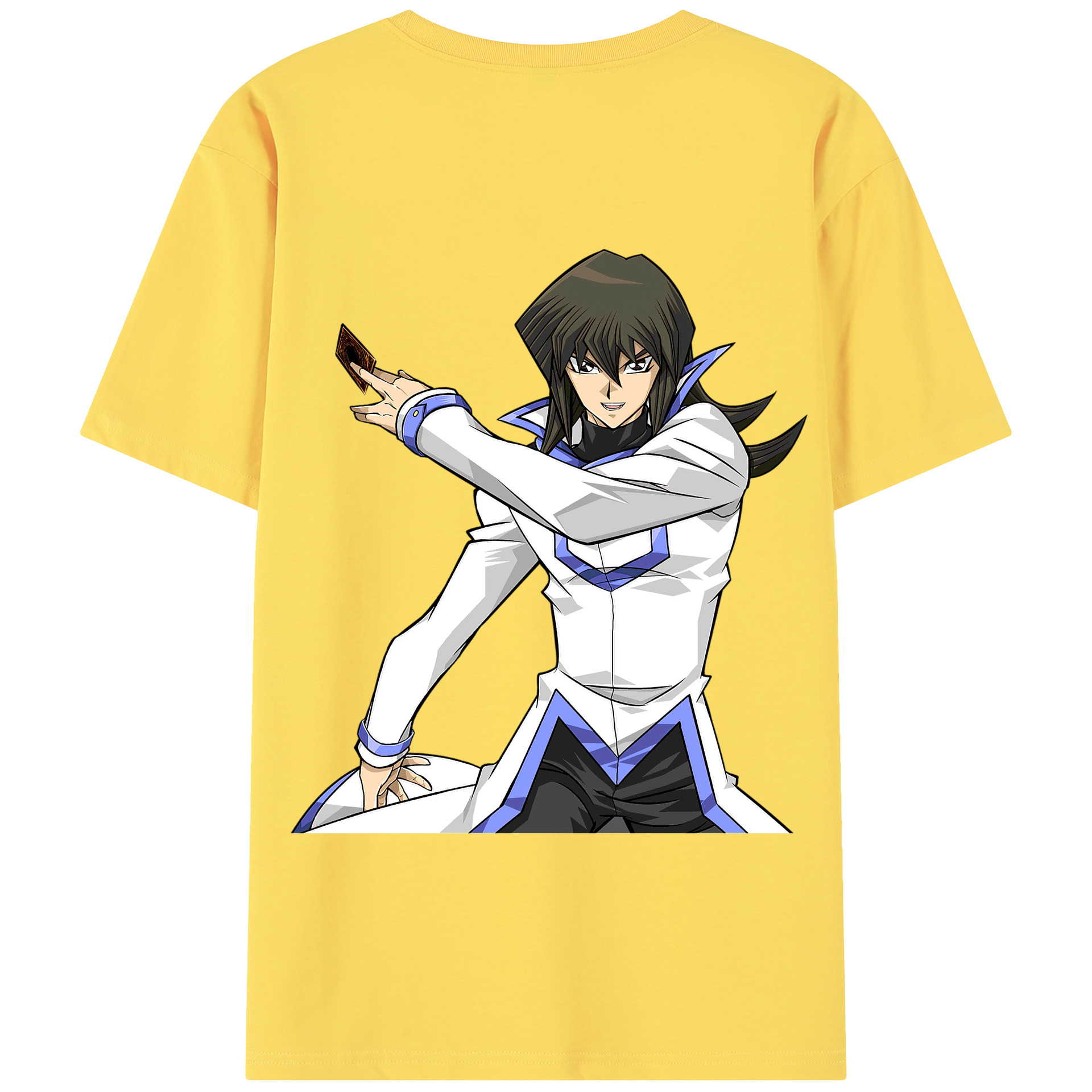 （画像用） 遊☆戯☆王 Yu-Gi-Oh! 綿100％半袖Tシャツ（背面プリント）