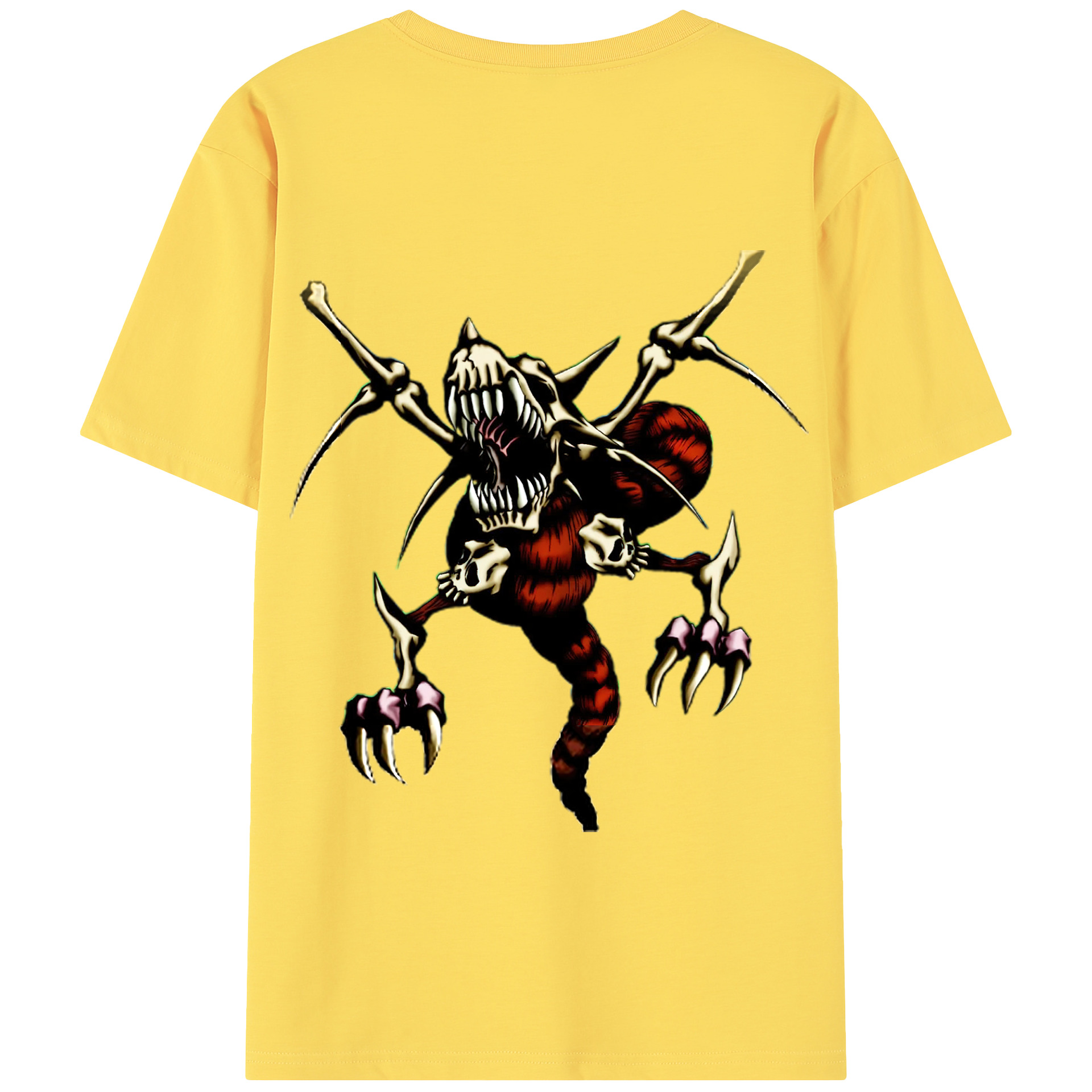 （画像用） 遊☆戯☆王 Yu-Gi-Oh! 綿100％半袖Tシャツ（背面プリント）