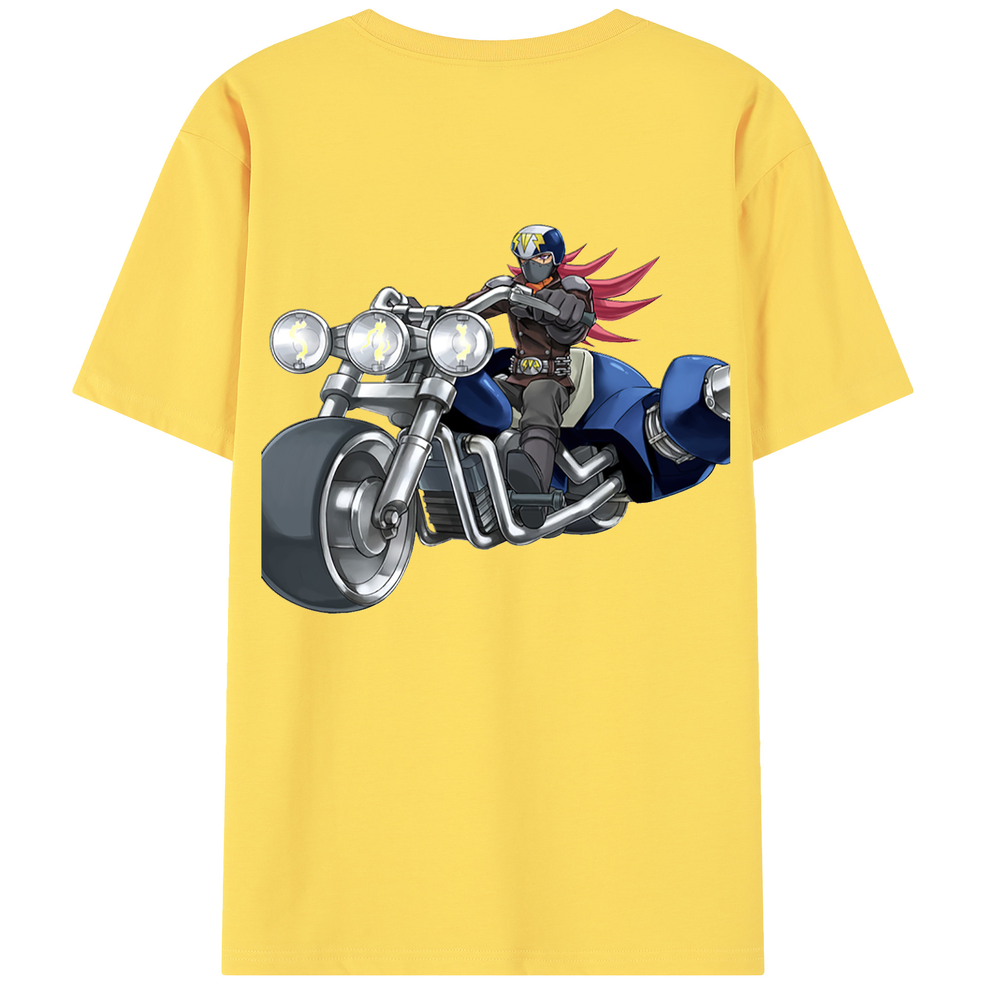 （画像用） 遊☆戯☆王 Yu-Gi-Oh! 綿100％半袖Tシャツ（背面プリント）