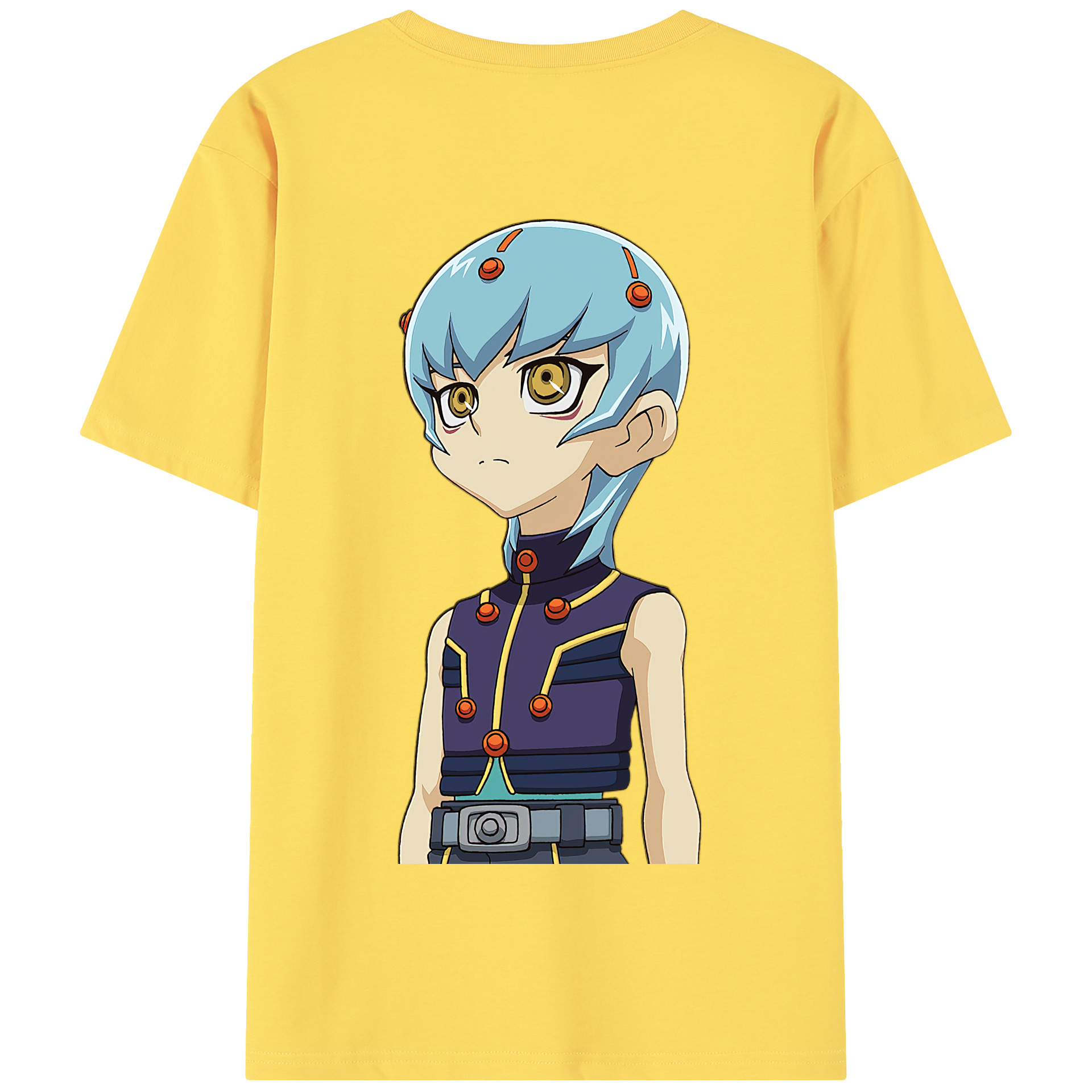 （画像用） 遊☆戯☆王 Yu-Gi-Oh! 綿100％半袖Tシャツ（背面プリント）