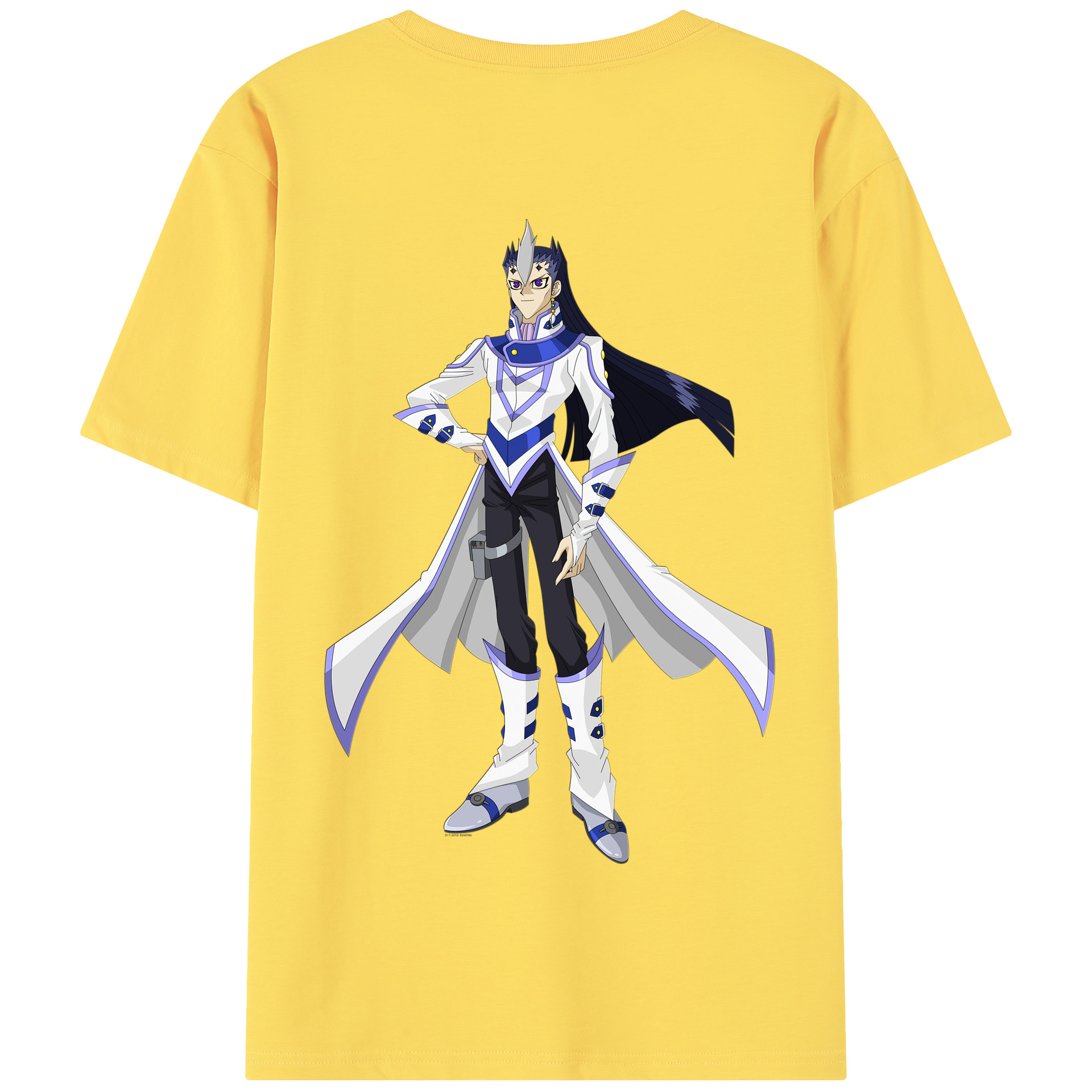 （画像用） 遊☆戯☆王 Yu-Gi-Oh! 綿100％半袖Tシャツ（背面プリント）