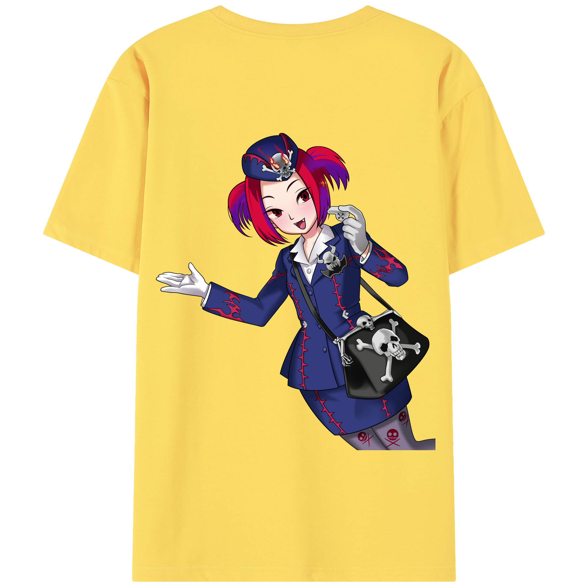 （画像用） 遊☆戯☆王 Yu-Gi-Oh! 綿100％半袖Tシャツ（背面プリント）