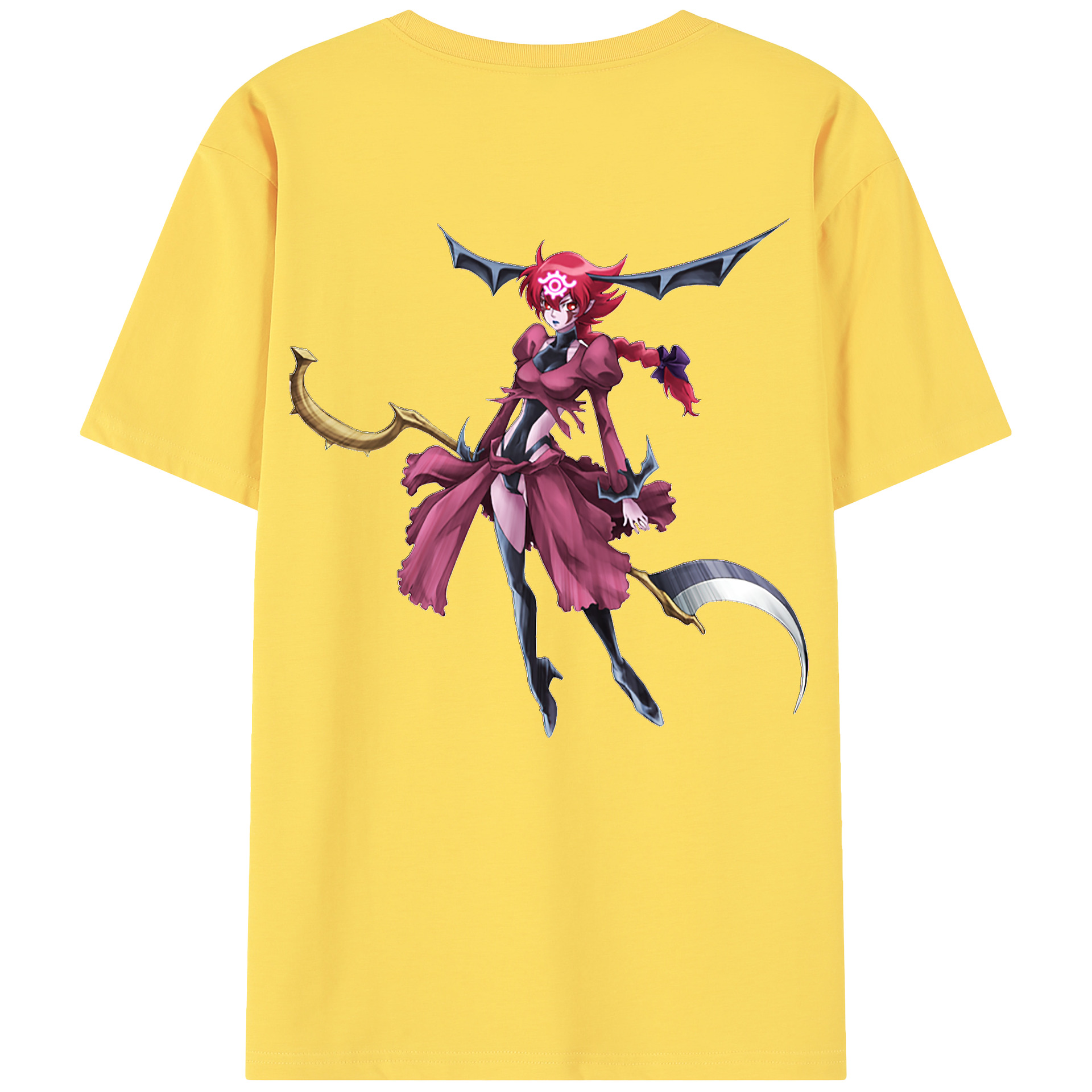 （画像用） 遊☆戯☆王 Yu-Gi-Oh! 綿100％半袖Tシャツ（背面プリント）