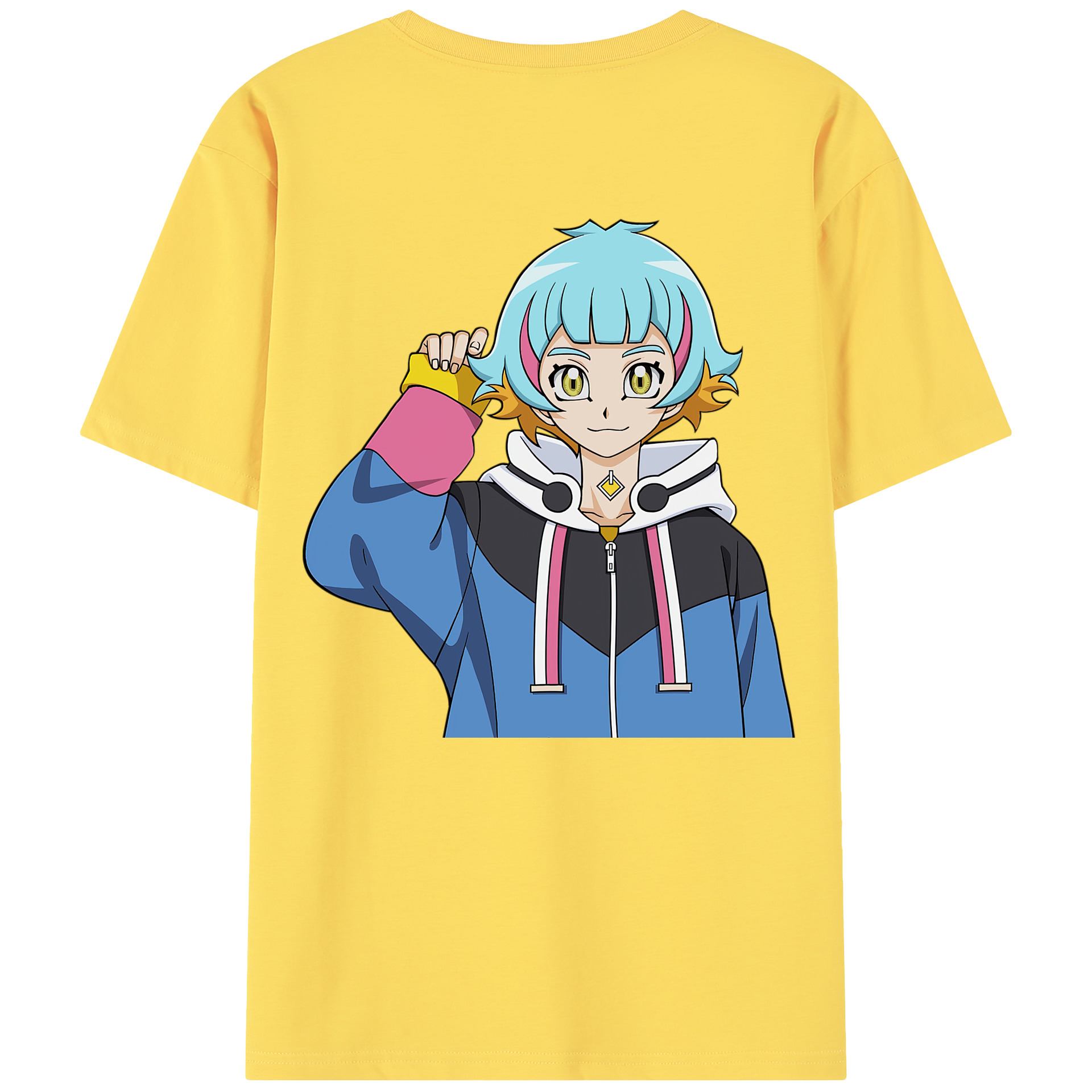 遊☆戯☆王 Yu-Gi-Oh! 綿100％半袖Tシャツ（背面プリント）