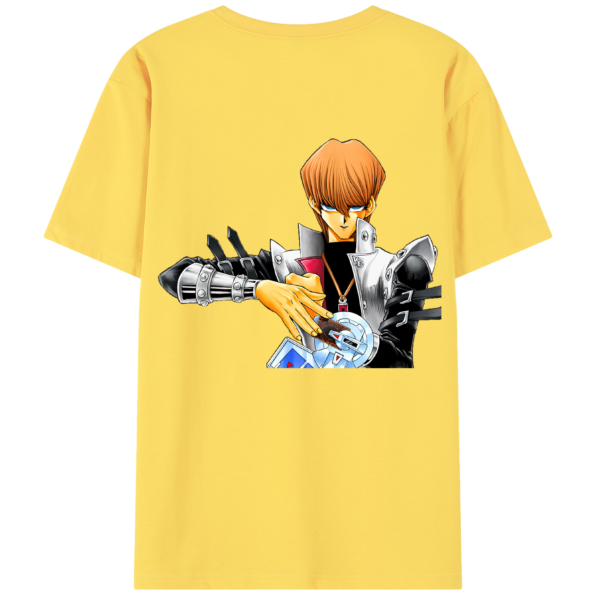 （画像用） 遊☆戯☆王 Yu-Gi-Oh! 綿100％半袖Tシャツ（背面プリント）
