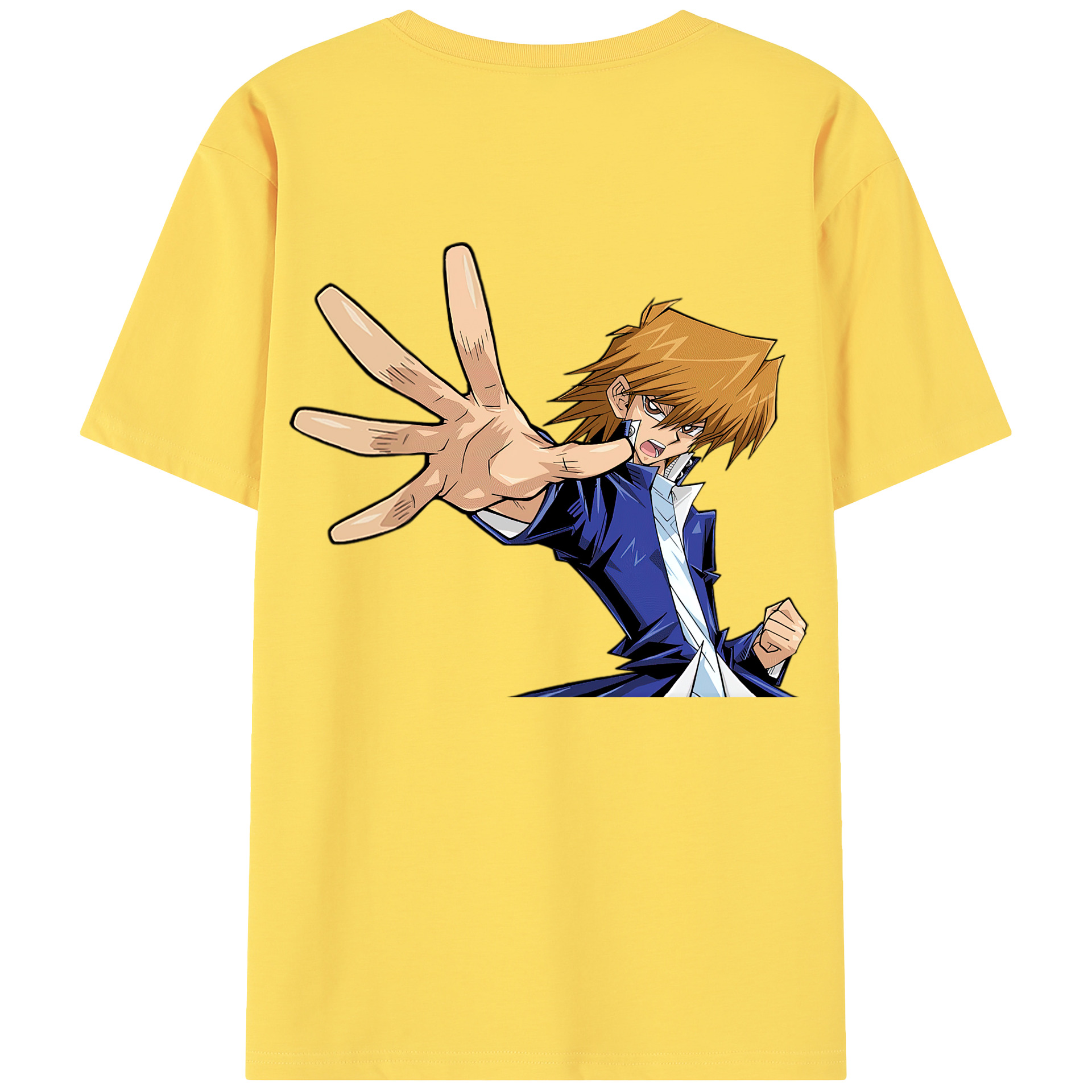 （画像用） 遊☆戯☆王 Yu-Gi-Oh! 綿100％半袖Tシャツ（背面プリント）