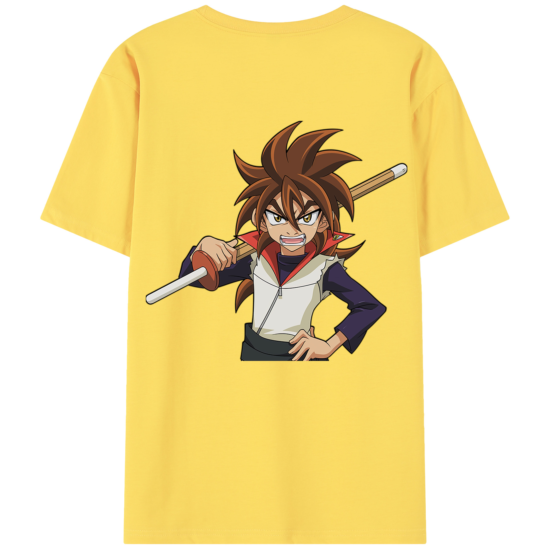 （画像用） 遊☆戯☆王 Yu-Gi-Oh! 綿100％半袖Tシャツ（背面プリント）