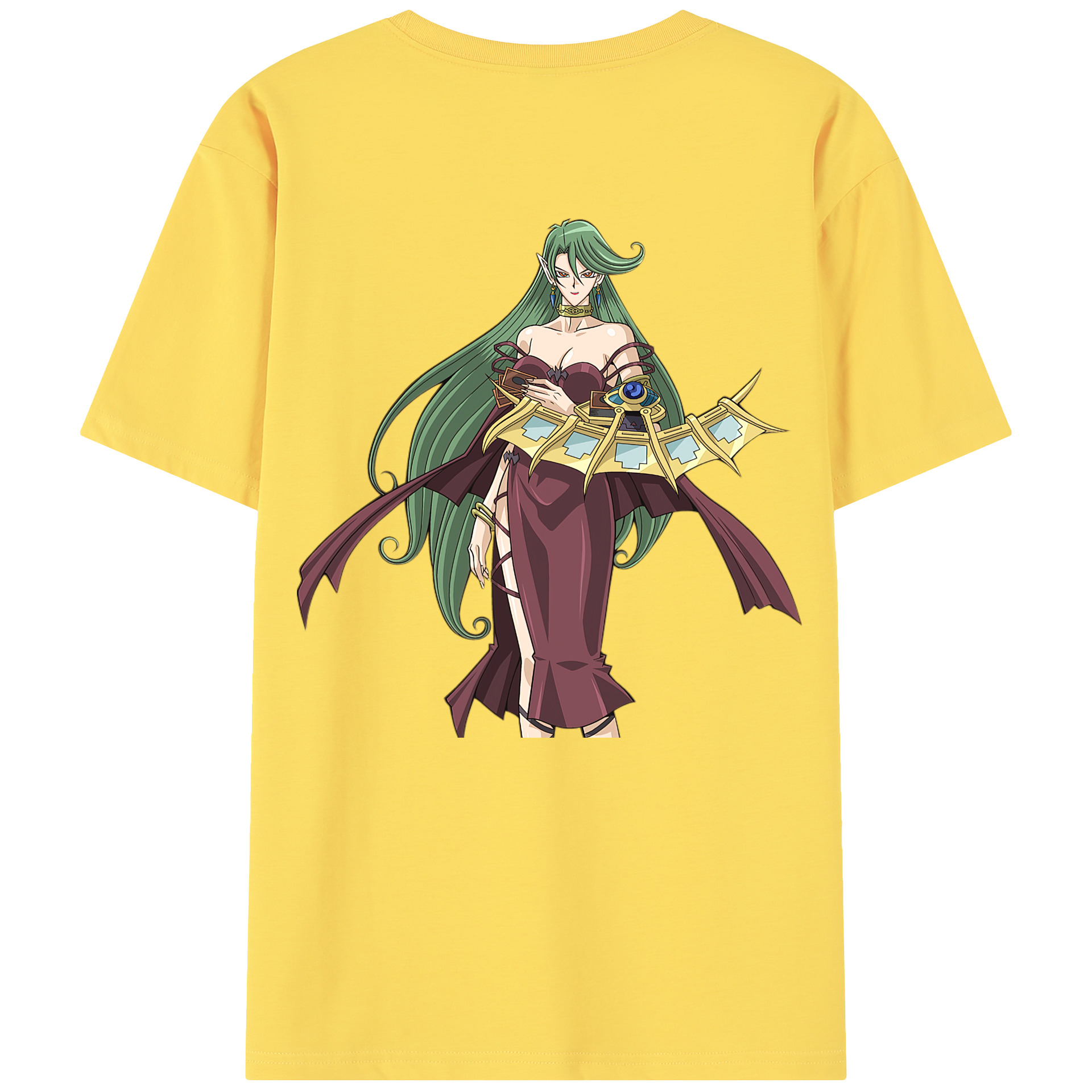 （画像用） 遊☆戯☆王 Yu-Gi-Oh! 綿100％半袖Tシャツ（背面プリント）