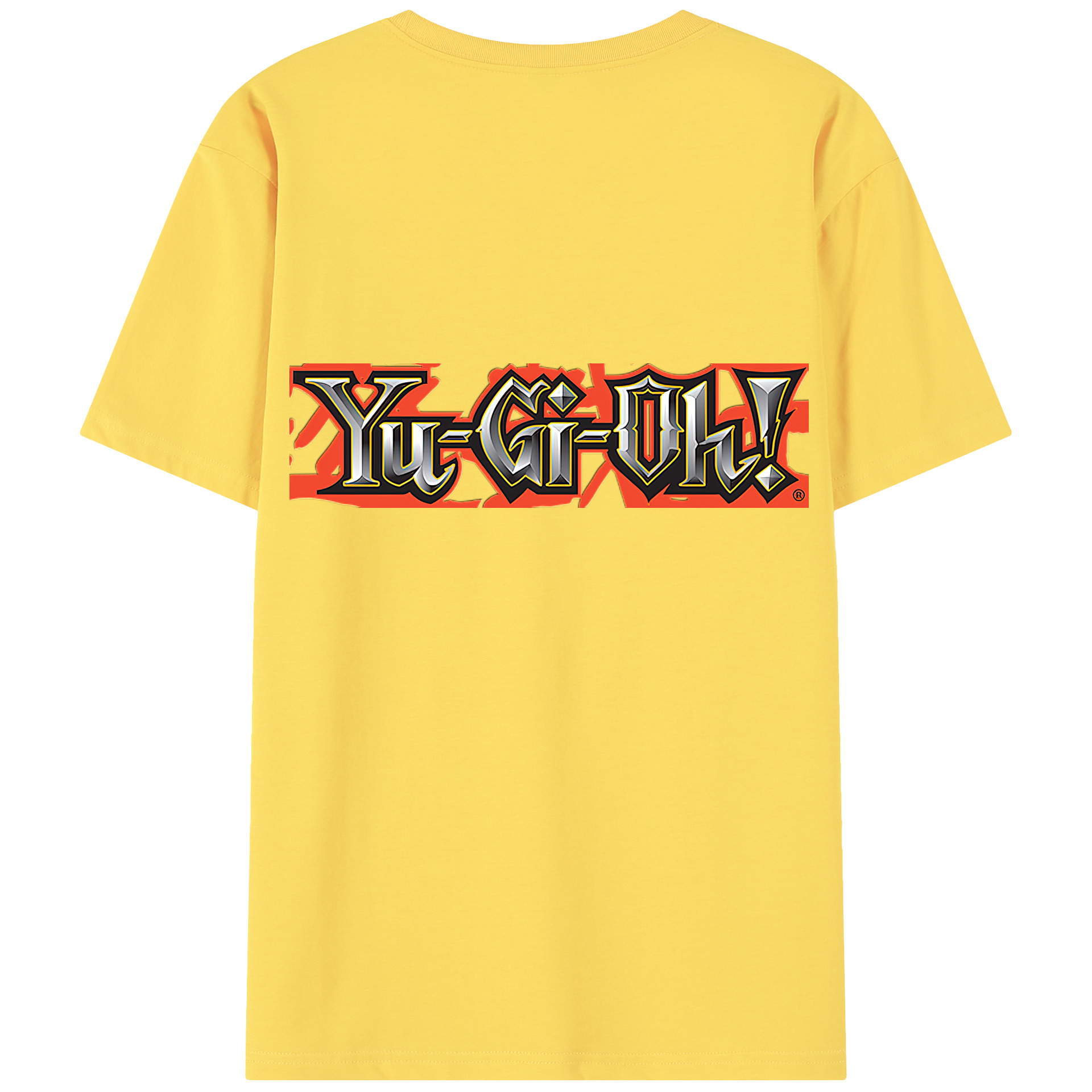 （画像用） 遊☆戯☆王 Yu-Gi-Oh! 綿100％半袖Tシャツ（背面プリント）