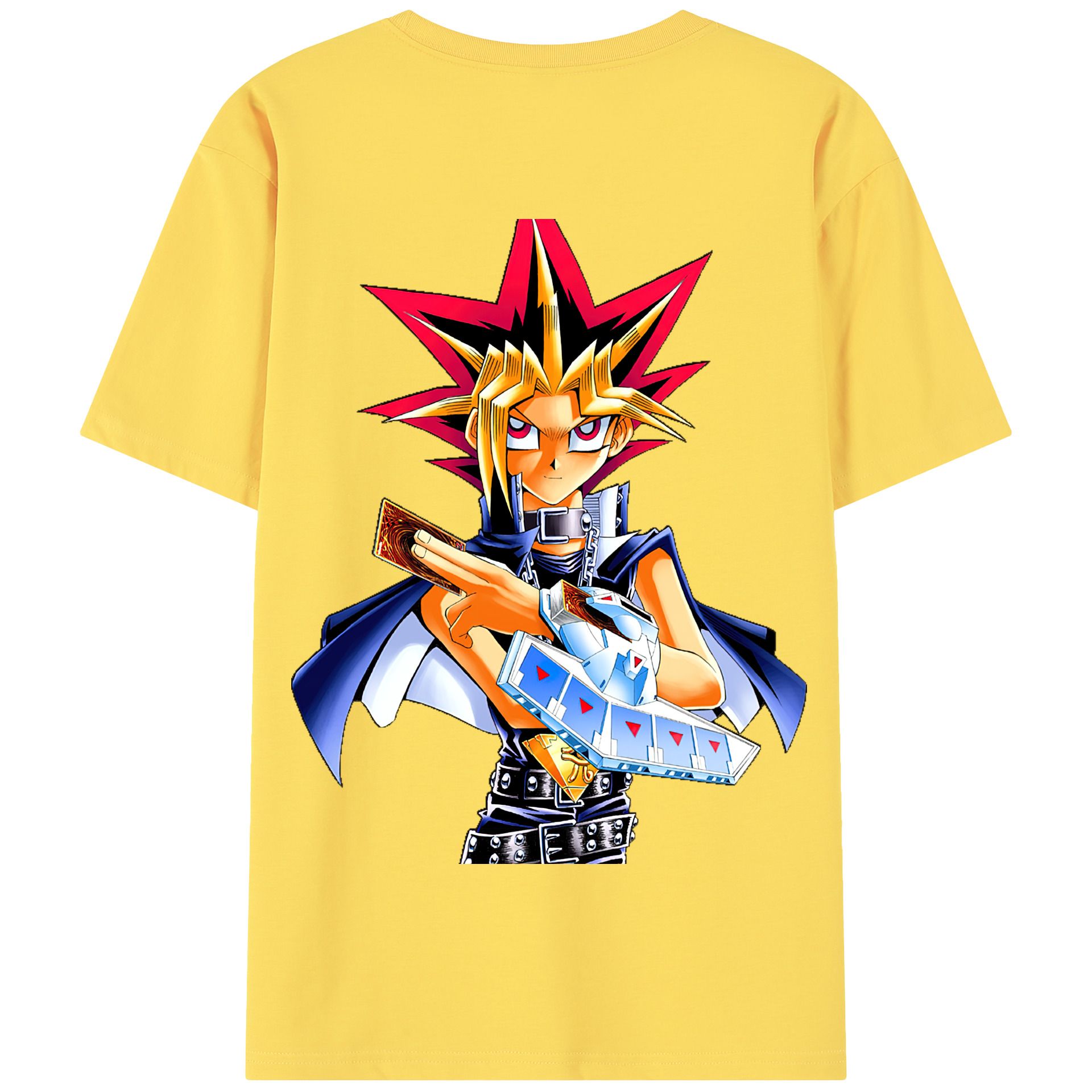 （画像用） 遊☆戯☆王 Yu-Gi-Oh! 綿100％半袖Tシャツ（背面プリント）
