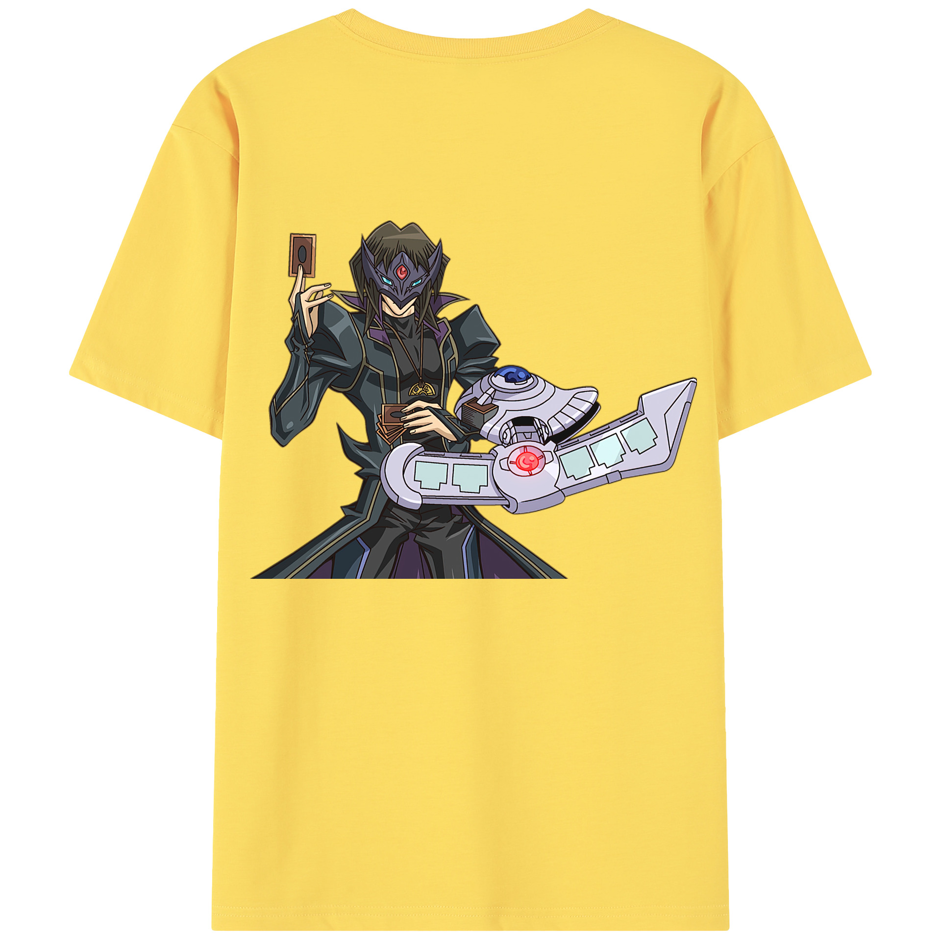 （画像用） 遊☆戯☆王 Yu-Gi-Oh! 綿100％半袖Tシャツ（背面プリント）