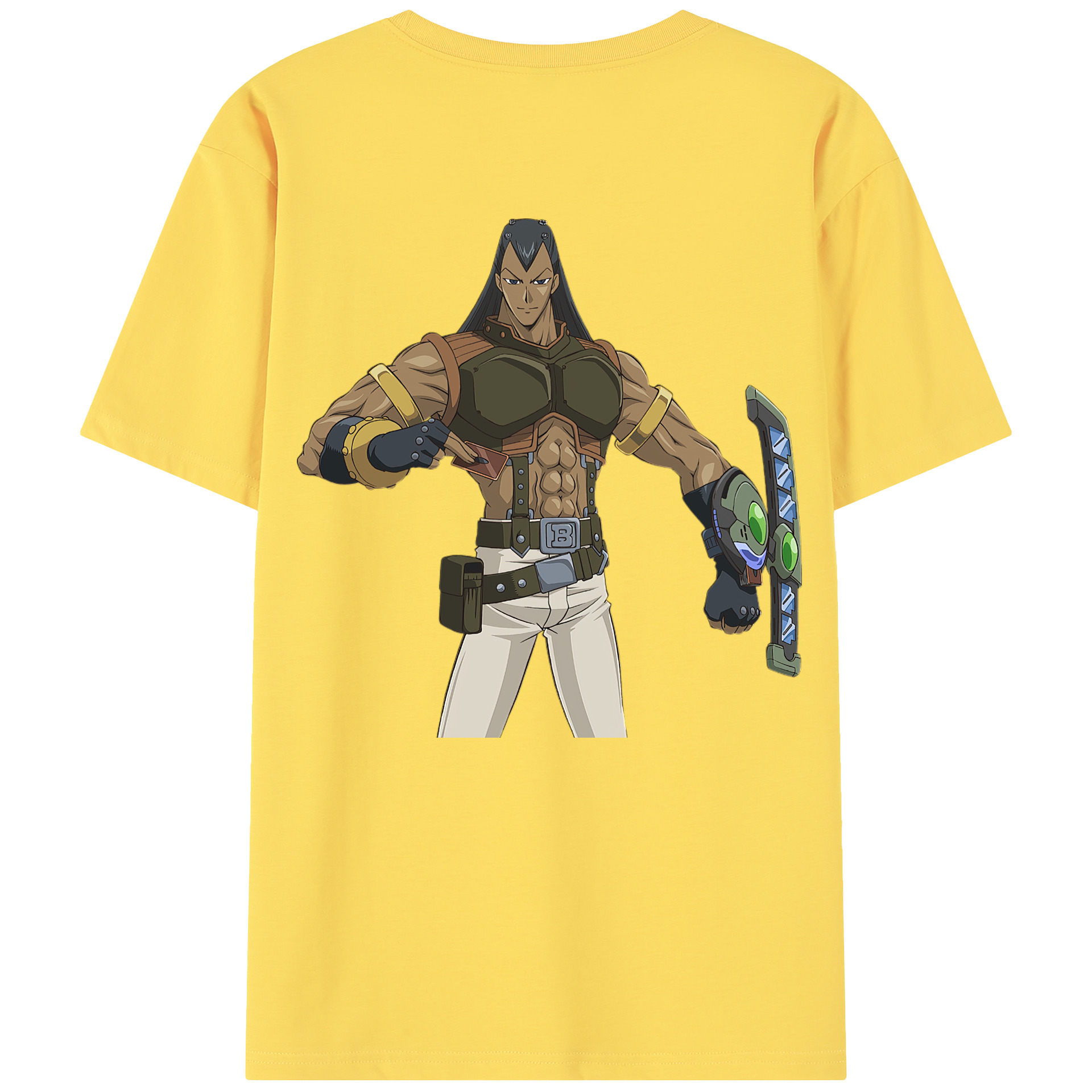 （画像用） 遊☆戯☆王 Yu-Gi-Oh! 綿100％半袖Tシャツ（背面プリント）