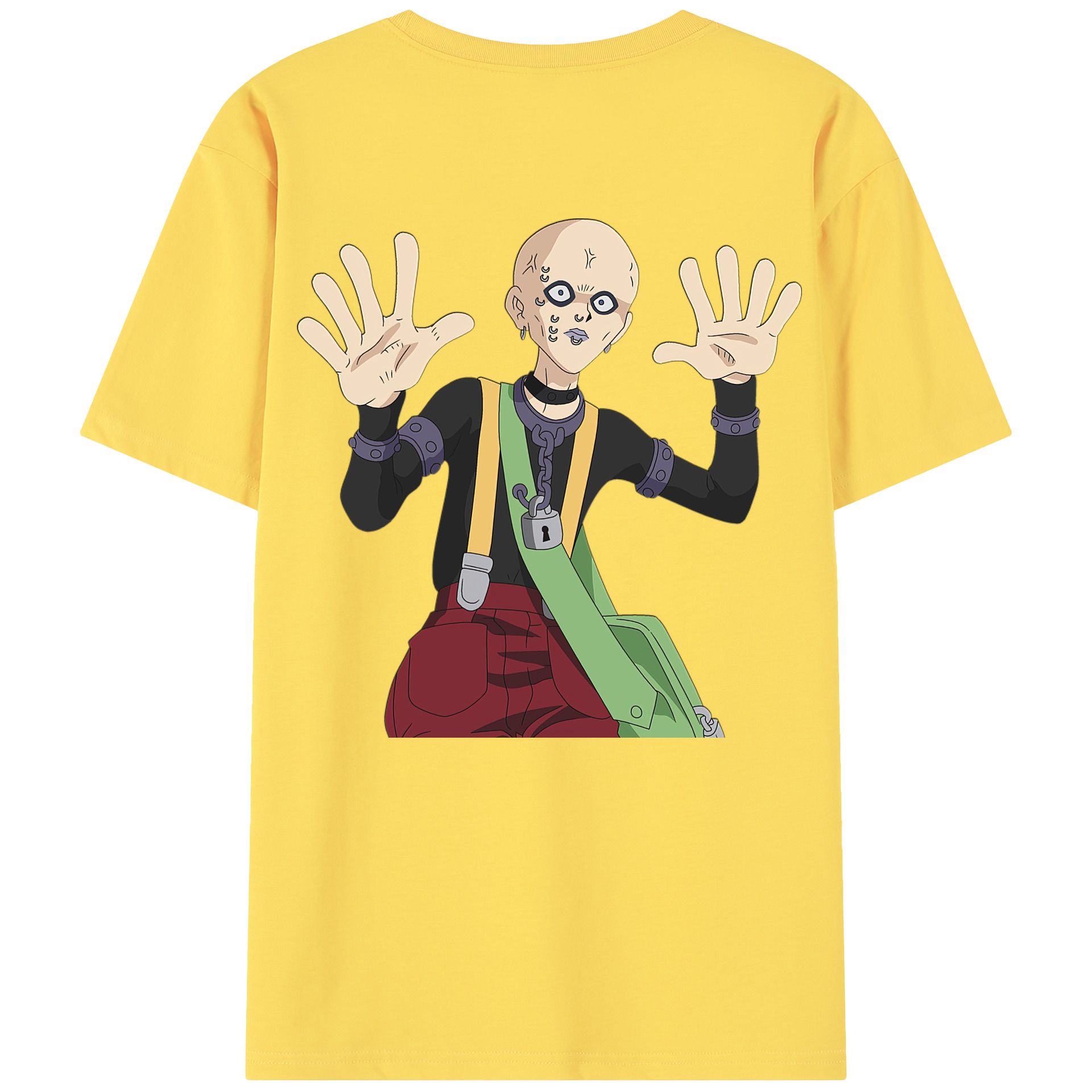 （画像用） 遊☆戯☆王 Yu-Gi-Oh! 綿100％半袖Tシャツ（背面プリント）