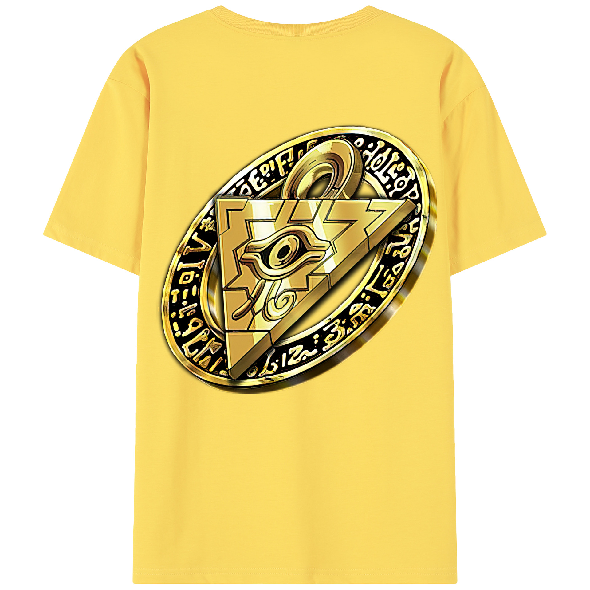 （画像用） 遊☆戯☆王 Yu-Gi-Oh! 綿100％半袖Tシャツ（背面プリント）