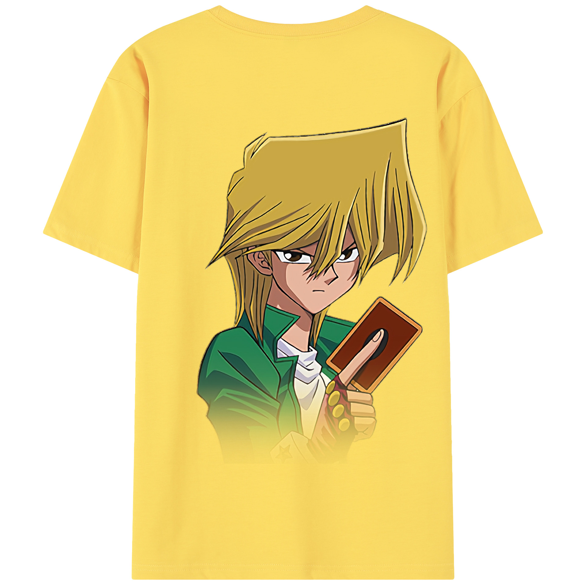 （画像用） 遊☆戯☆王 Yu-Gi-Oh! 綿100％半袖Tシャツ（背面プリント）