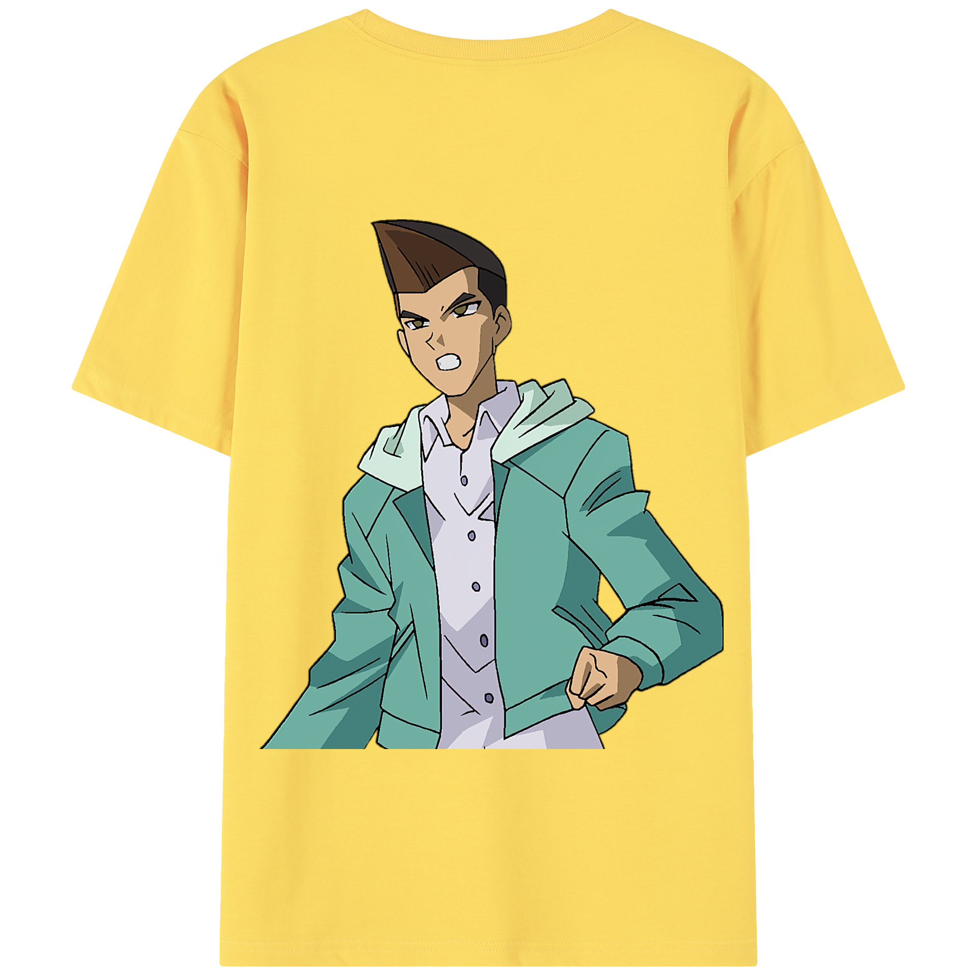 （画像用） 遊☆戯☆王 Yu-Gi-Oh! 綿100％半袖Tシャツ（背面プリント）