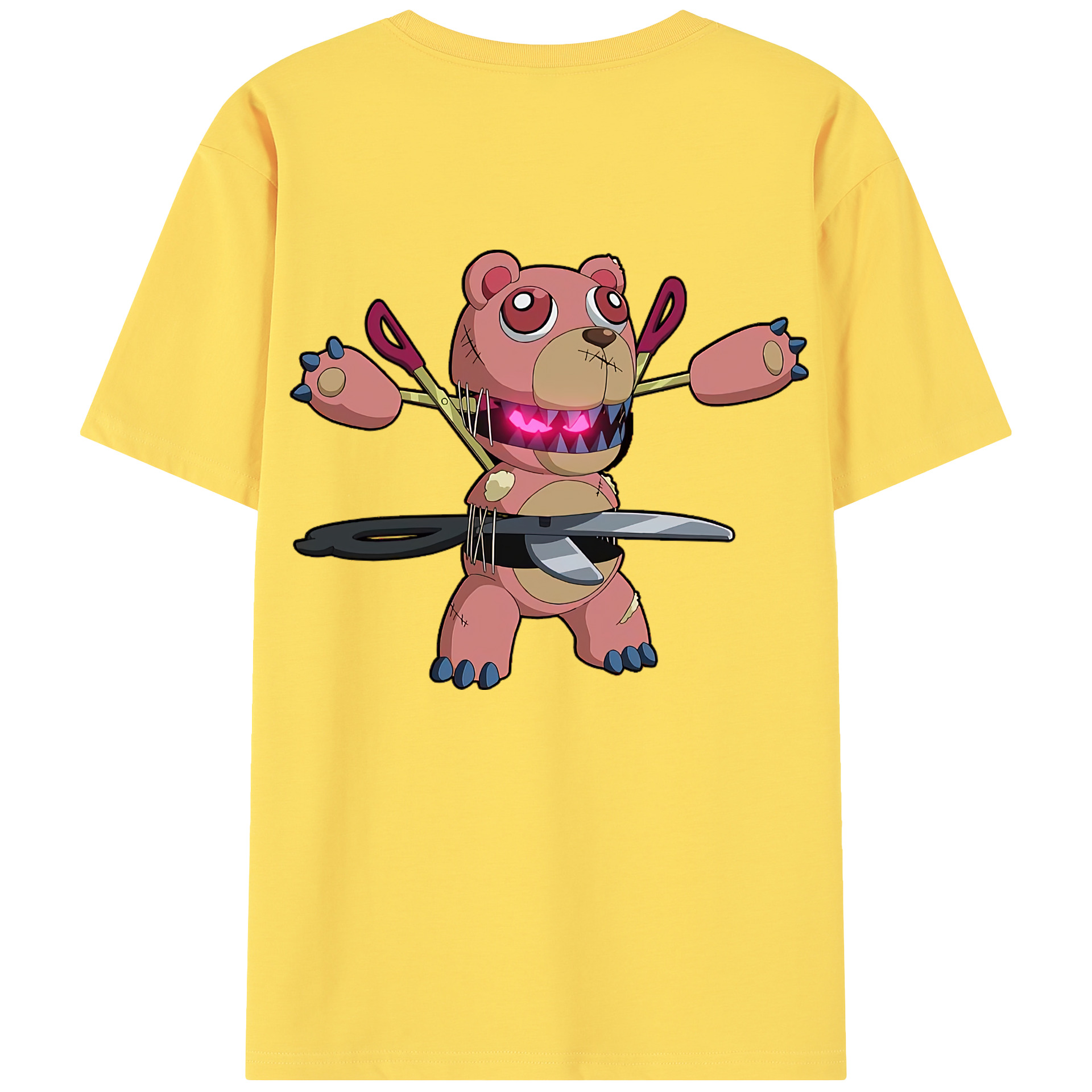 （画像用） 遊☆戯☆王 Yu-Gi-Oh! 綿100％半袖Tシャツ（背面プリント）
