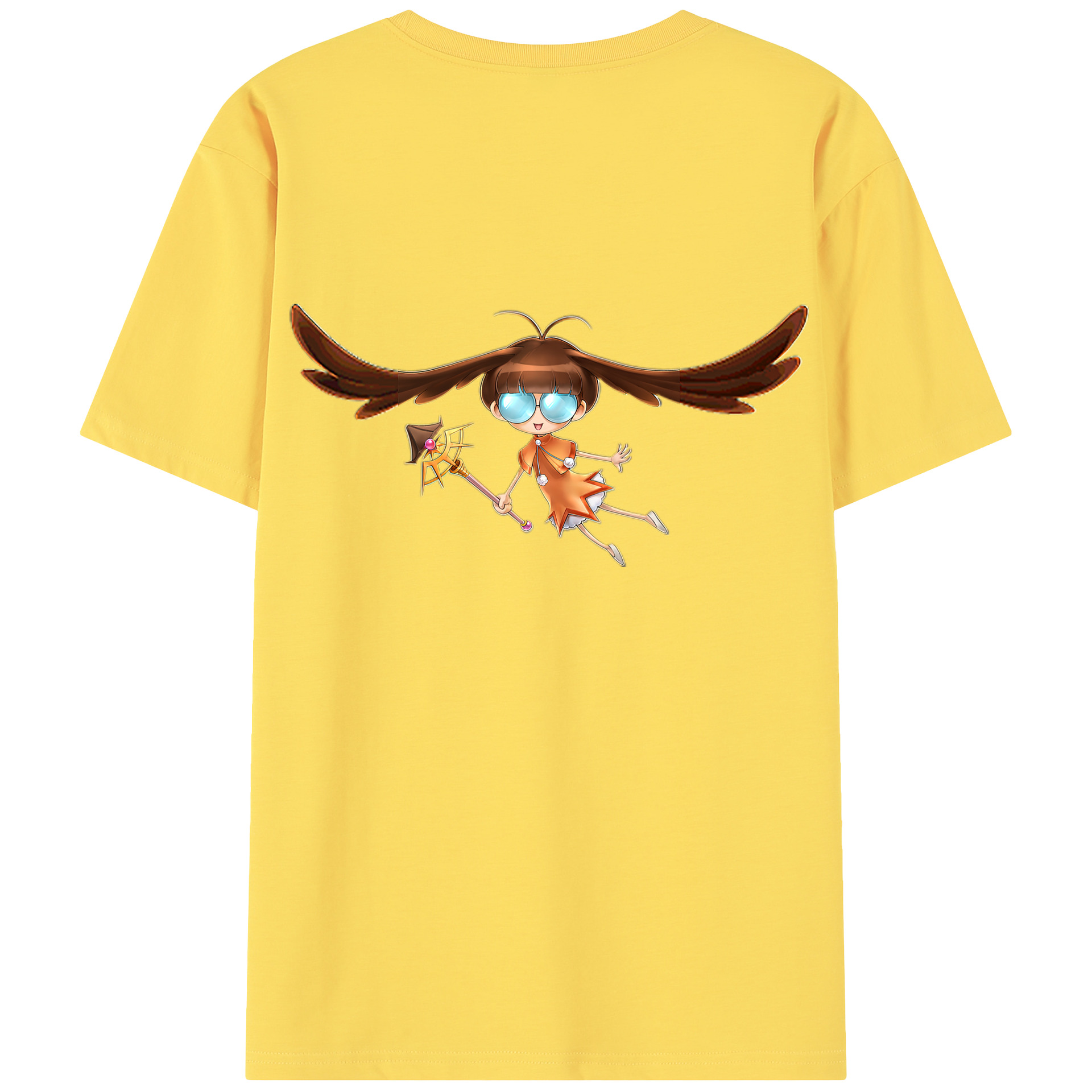 （画像用） 遊☆戯☆王 Yu-Gi-Oh! 綿100％半袖Tシャツ（背面プリント）