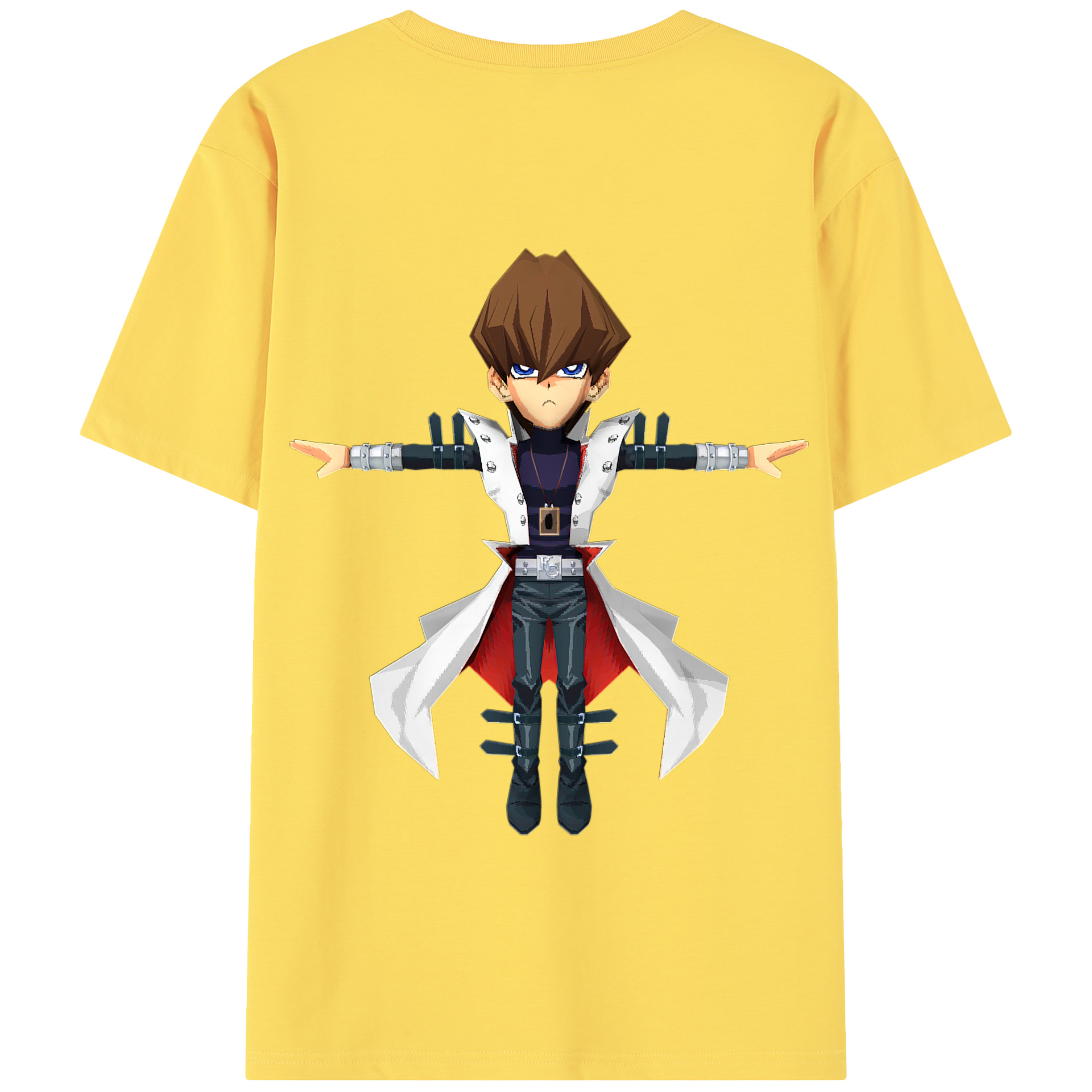 （画像用） 遊☆戯☆王 Yu-Gi-Oh! 綿100％半袖Tシャツ（背面プリント）