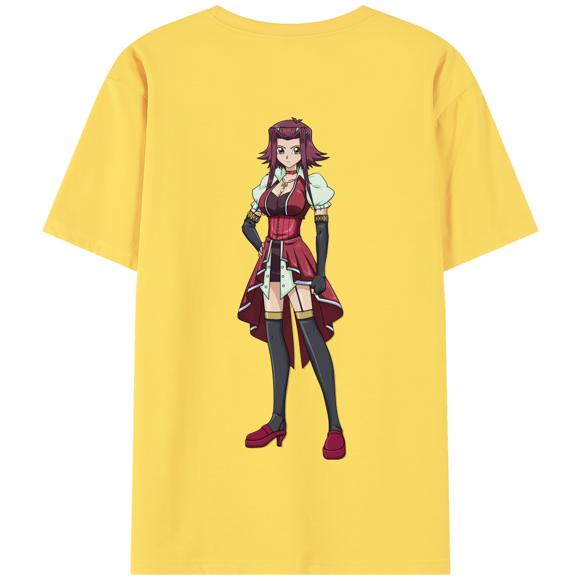 （画像用） 遊☆戯☆王 Yu-Gi-Oh! 綿100％半袖Tシャツ（背面プリント）