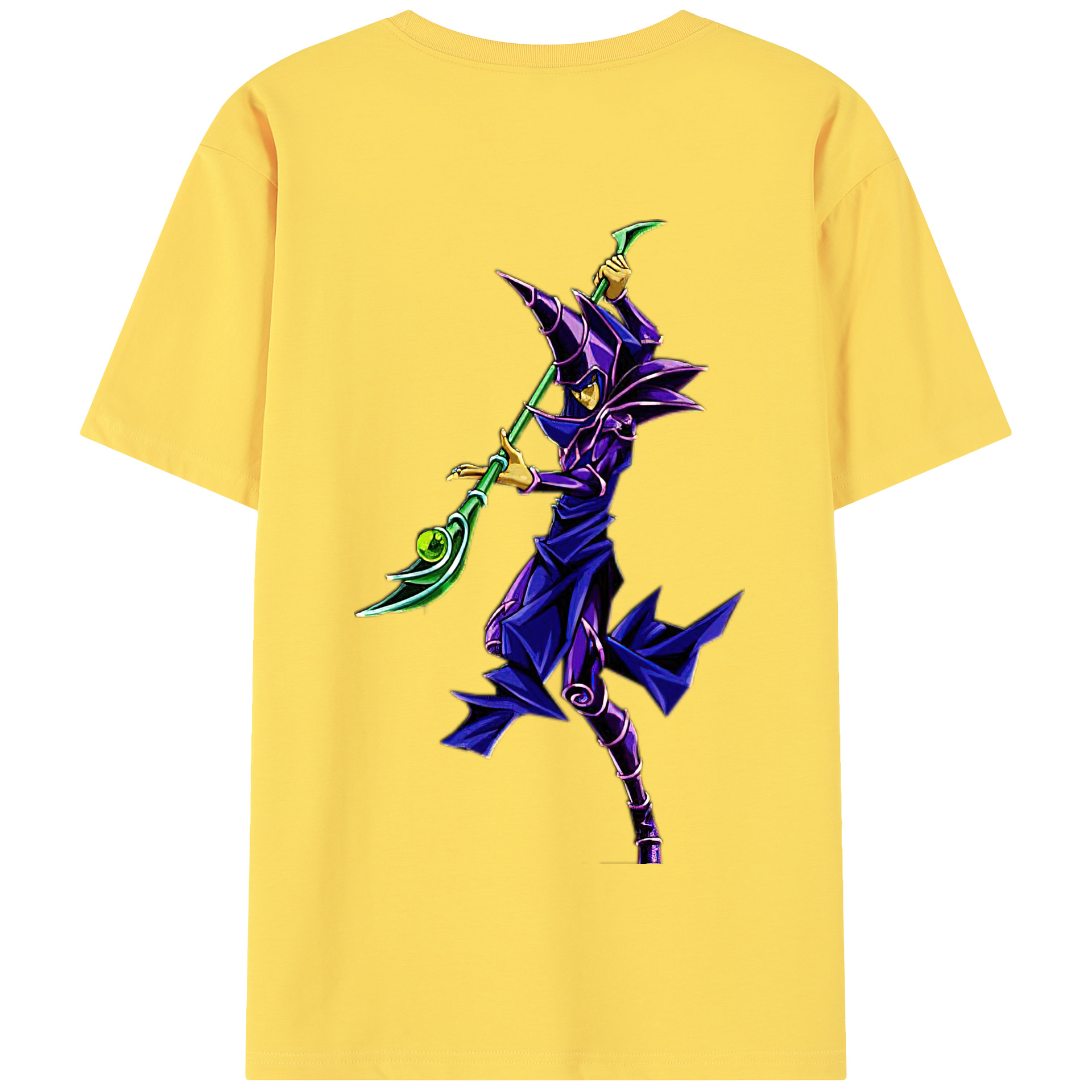 （画像用） 遊☆戯☆王 Yu-Gi-Oh! 綿100％半袖Tシャツ（背面プリント）