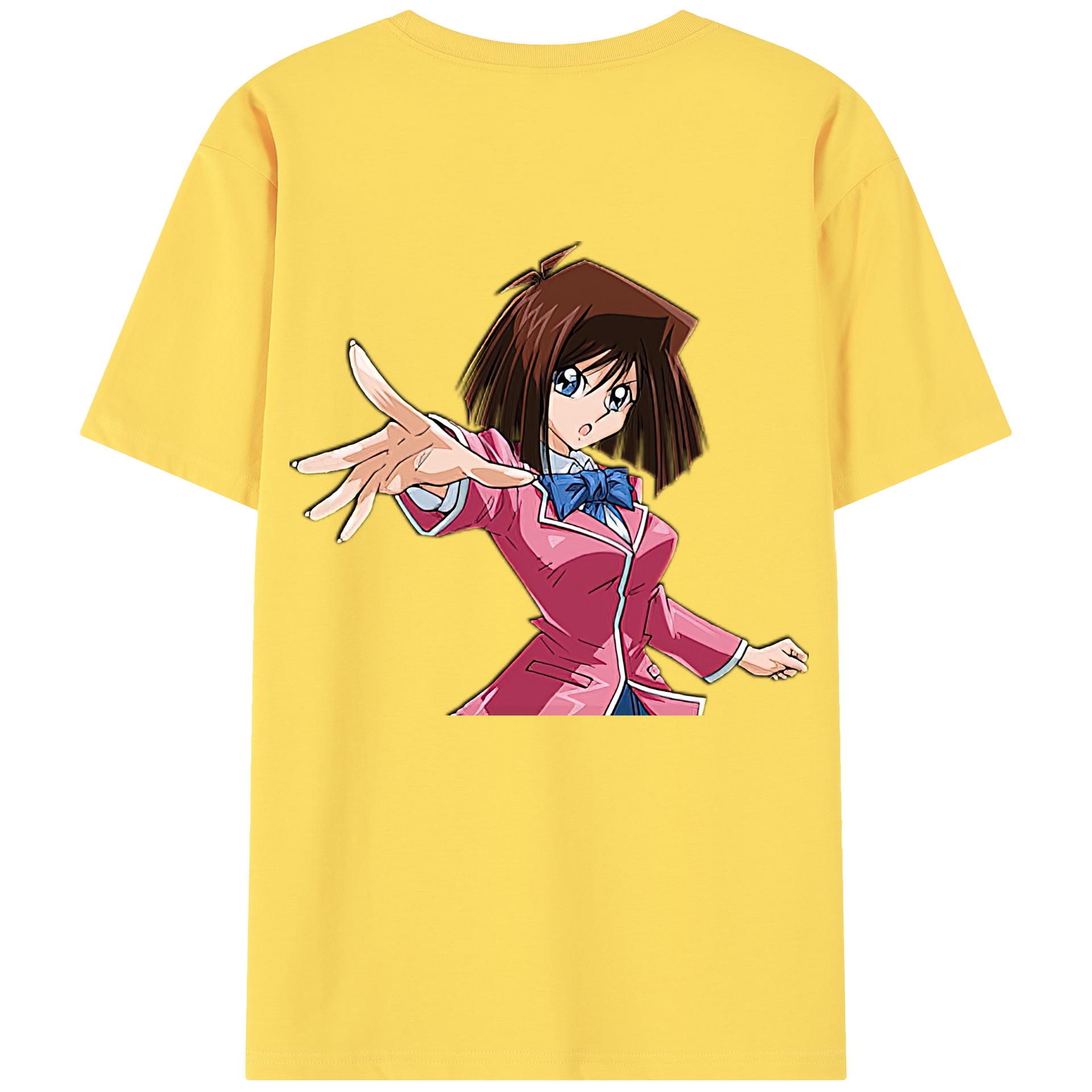 （画像用） 遊☆戯☆王 Yu-Gi-Oh! 綿100％半袖Tシャツ（背面プリント）