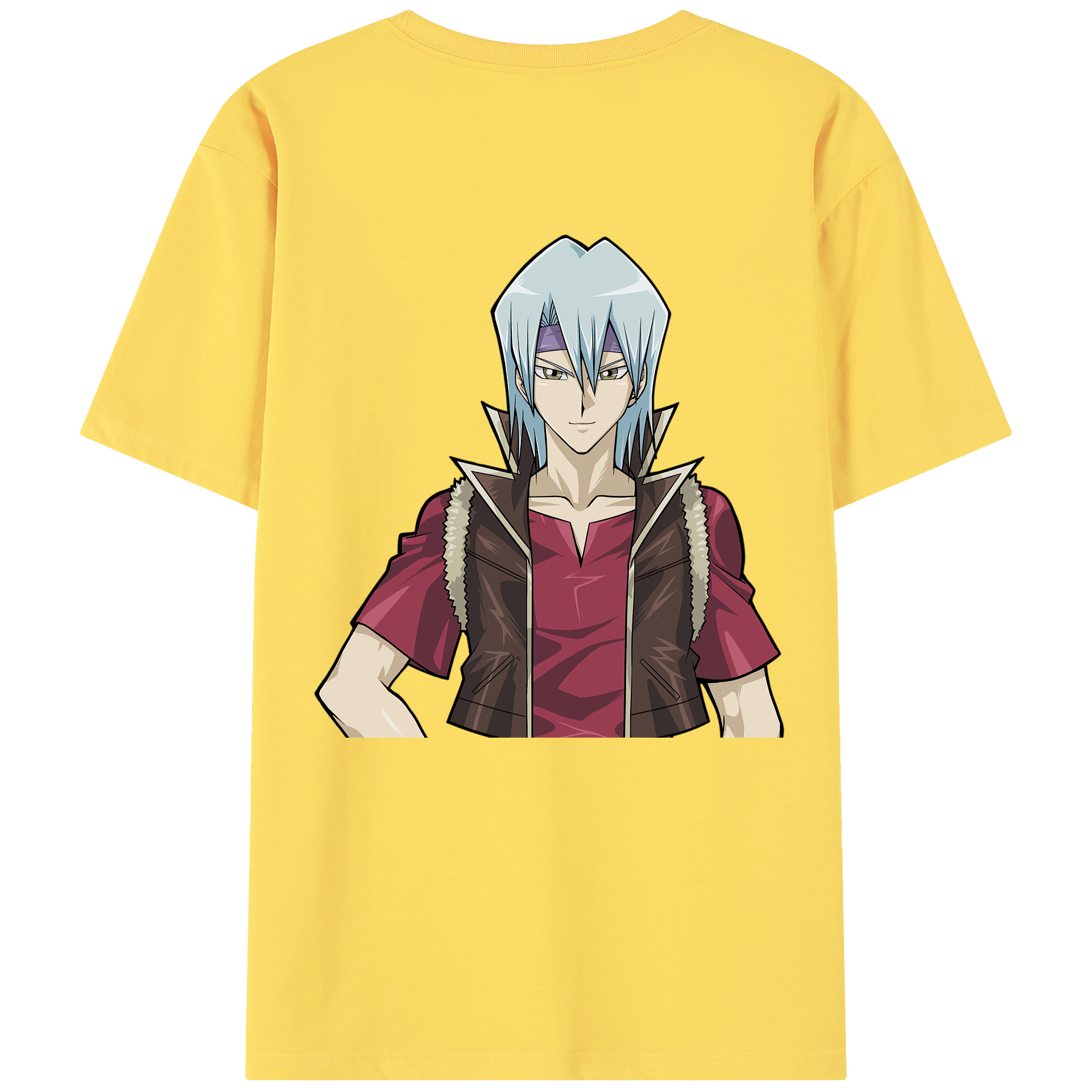 （画像用） 遊☆戯☆王 Yu-Gi-Oh! 綿100％半袖Tシャツ（背面プリント）