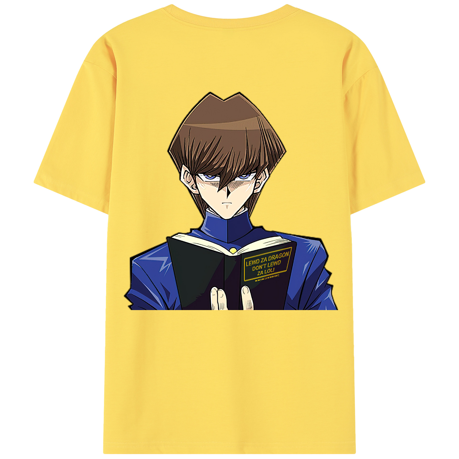 （画像用） 遊☆戯☆王 Yu-Gi-Oh! 綿100％半袖Tシャツ（背面プリント）